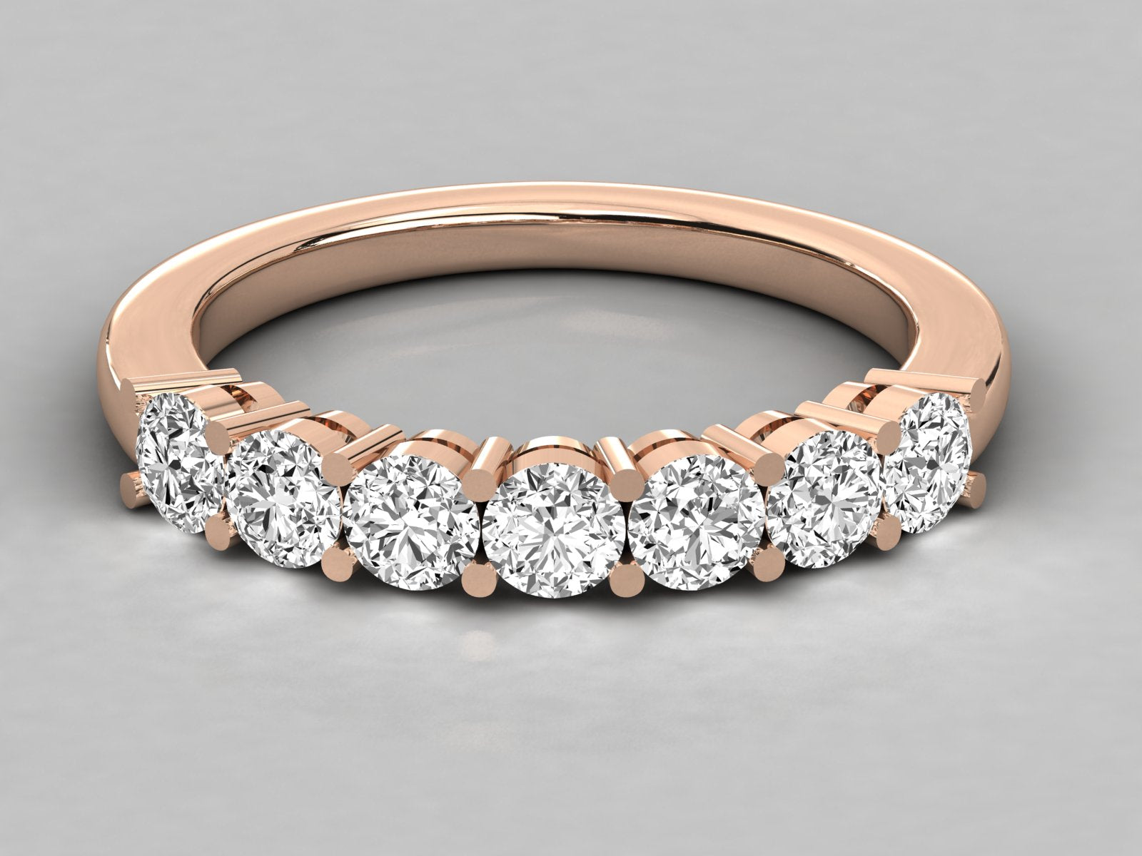 Rose Gold Plated Sterling Silver Ring