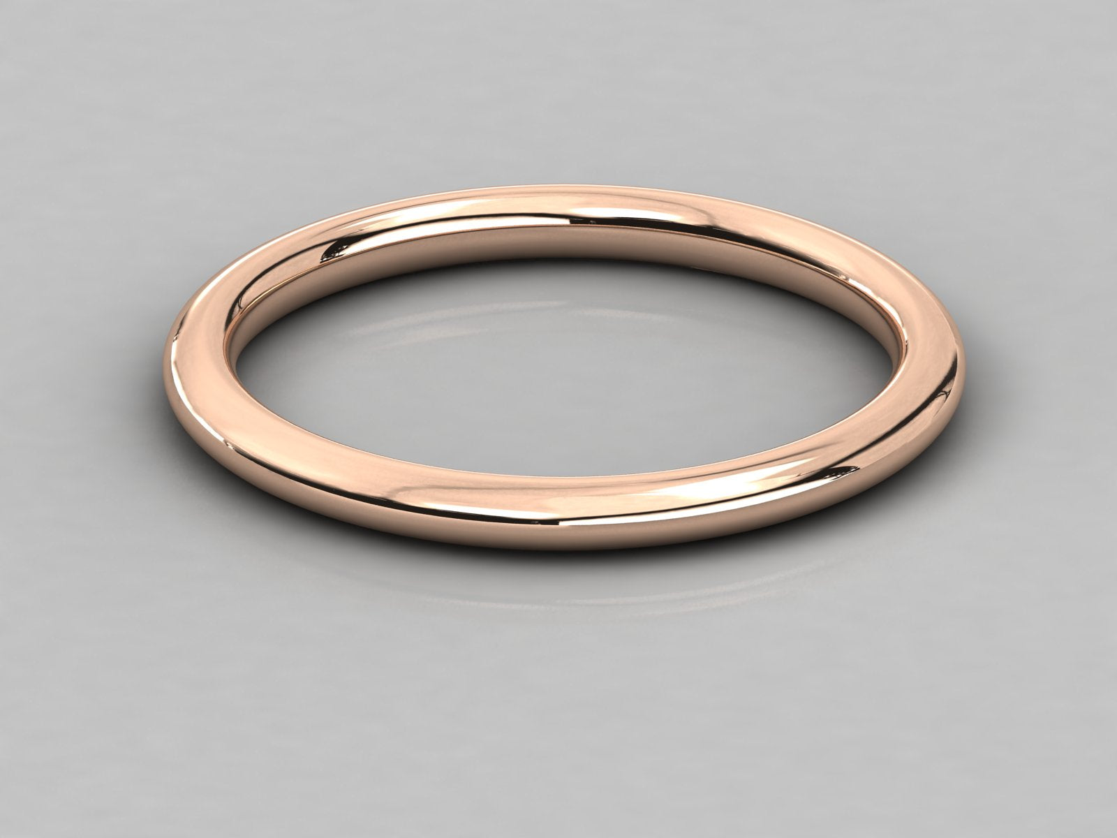 Rose Gold Plated Sterling Silver Ring