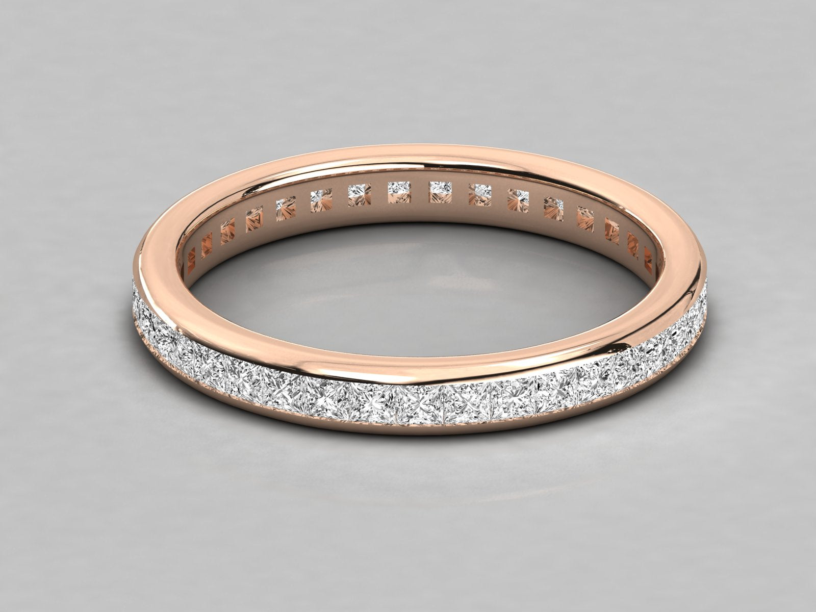 Rose Gold Plated Sterling Silver Ring