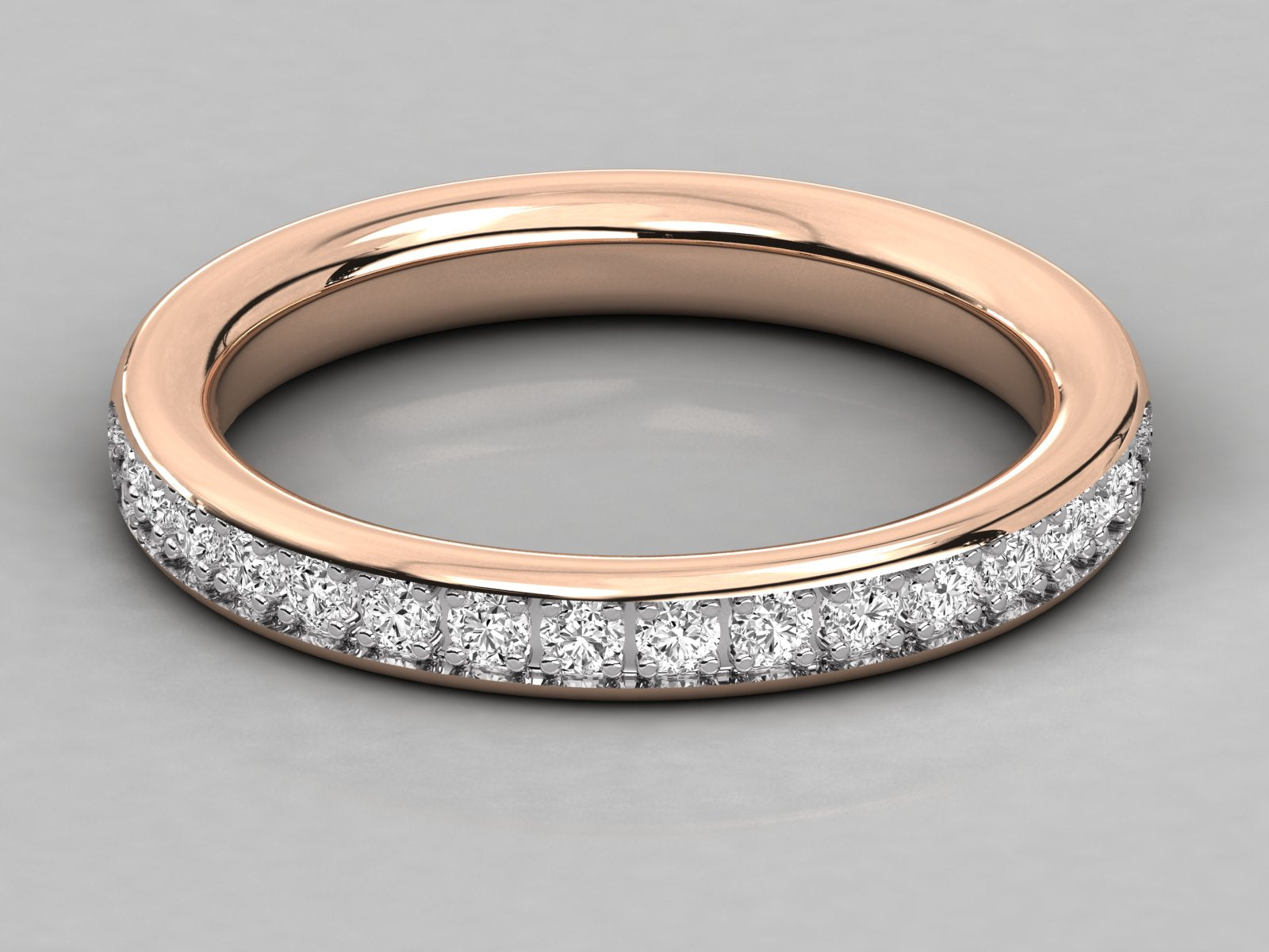 Rose Gold Plated Sterling Silver Ring