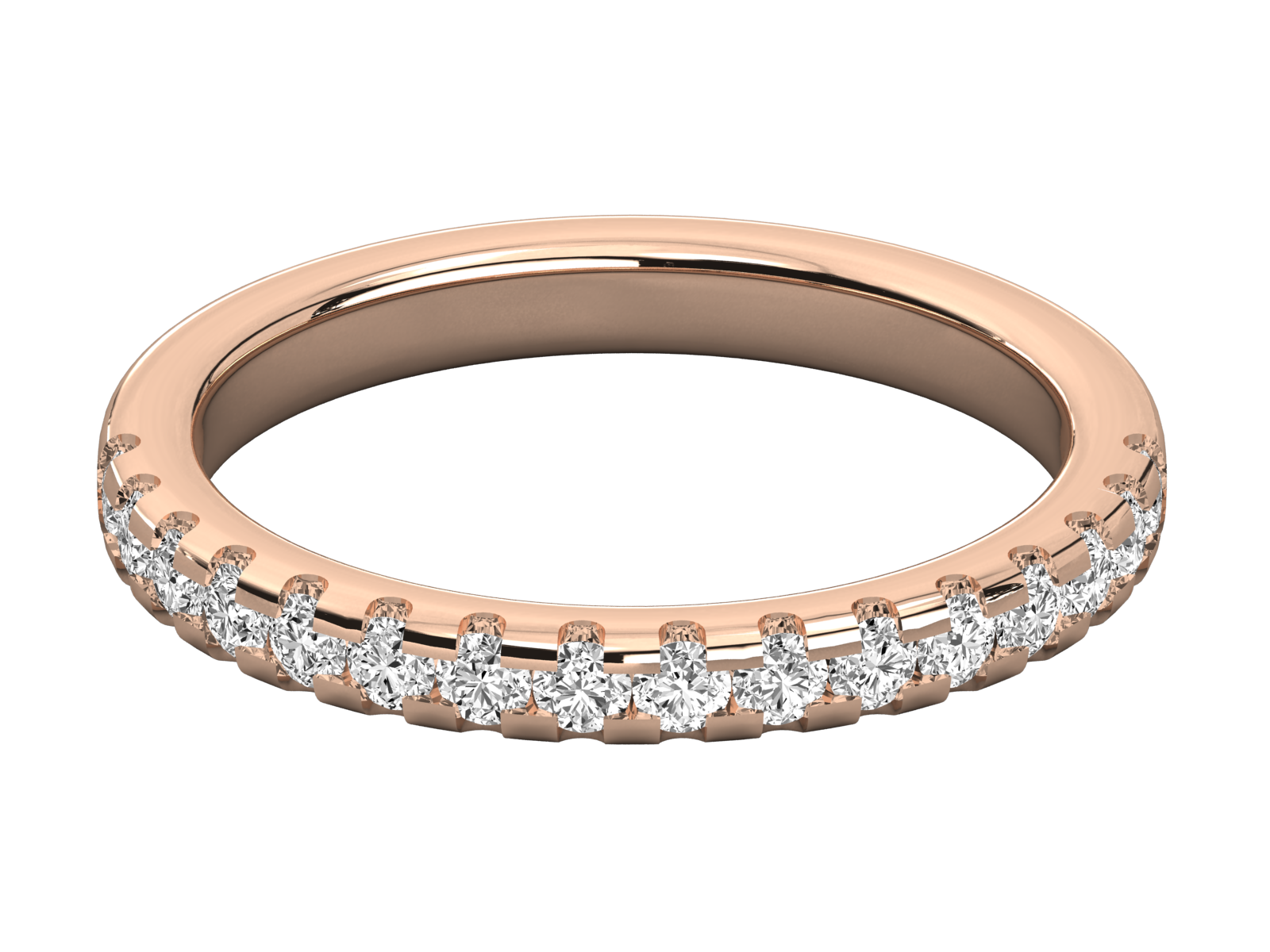 Rose Gold Plated Sterling Silver Ring