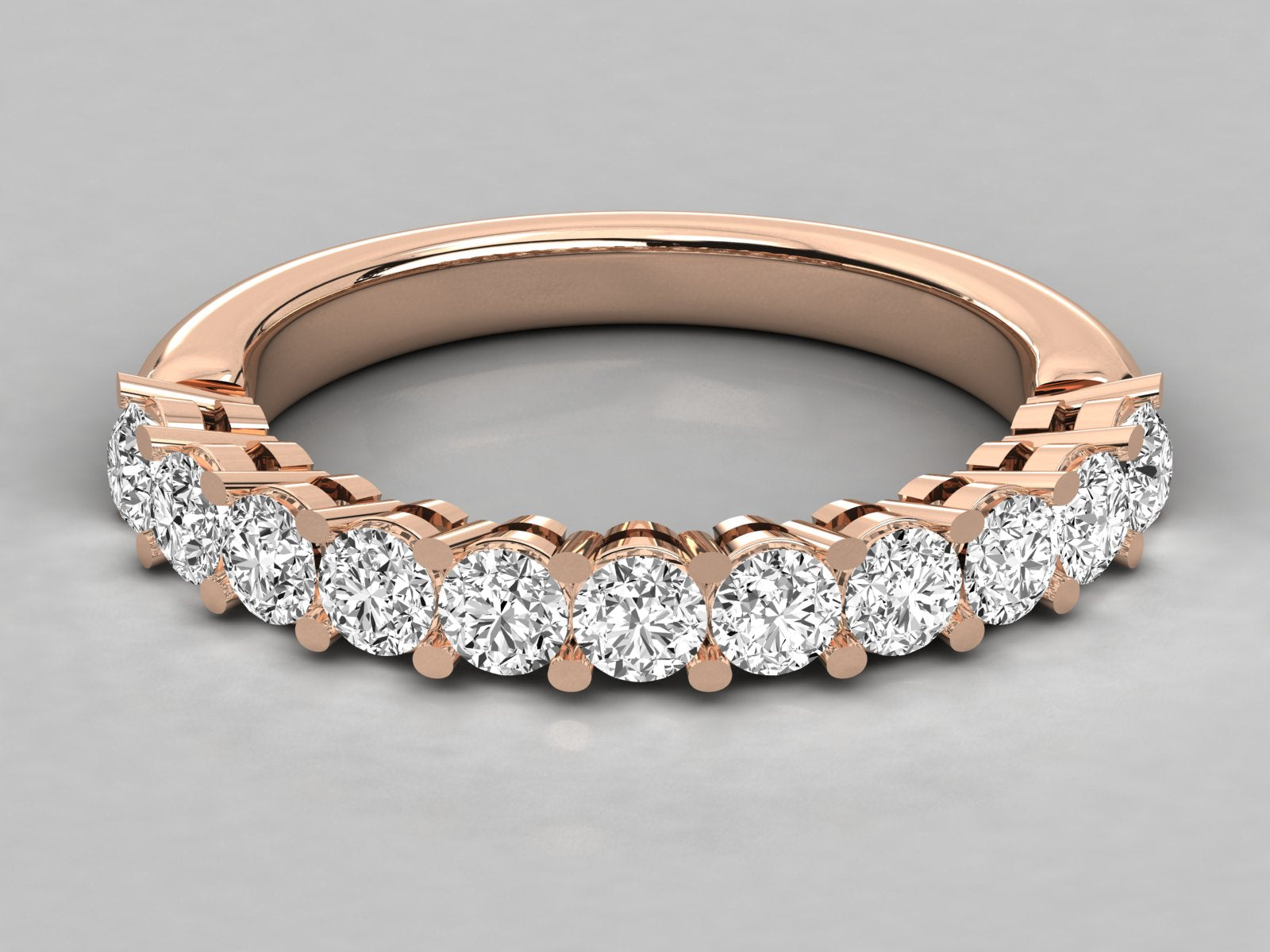 Rose Gold Plated Sterling Silver Ring