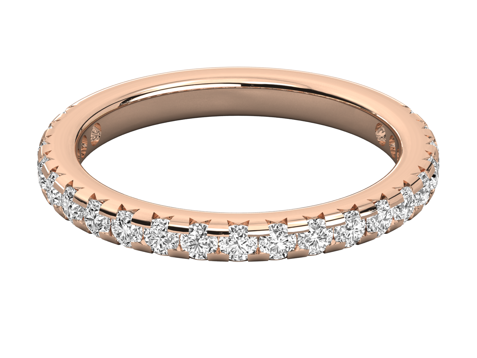 Rose Gold Plated Sterling Silver Ring