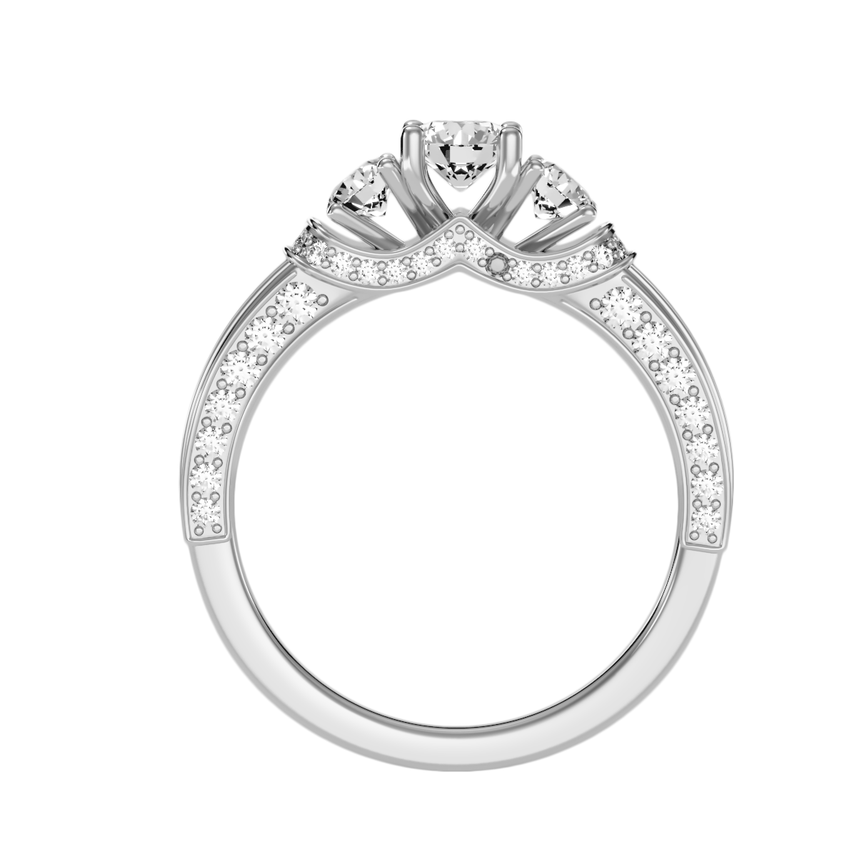 White Gold Ring
