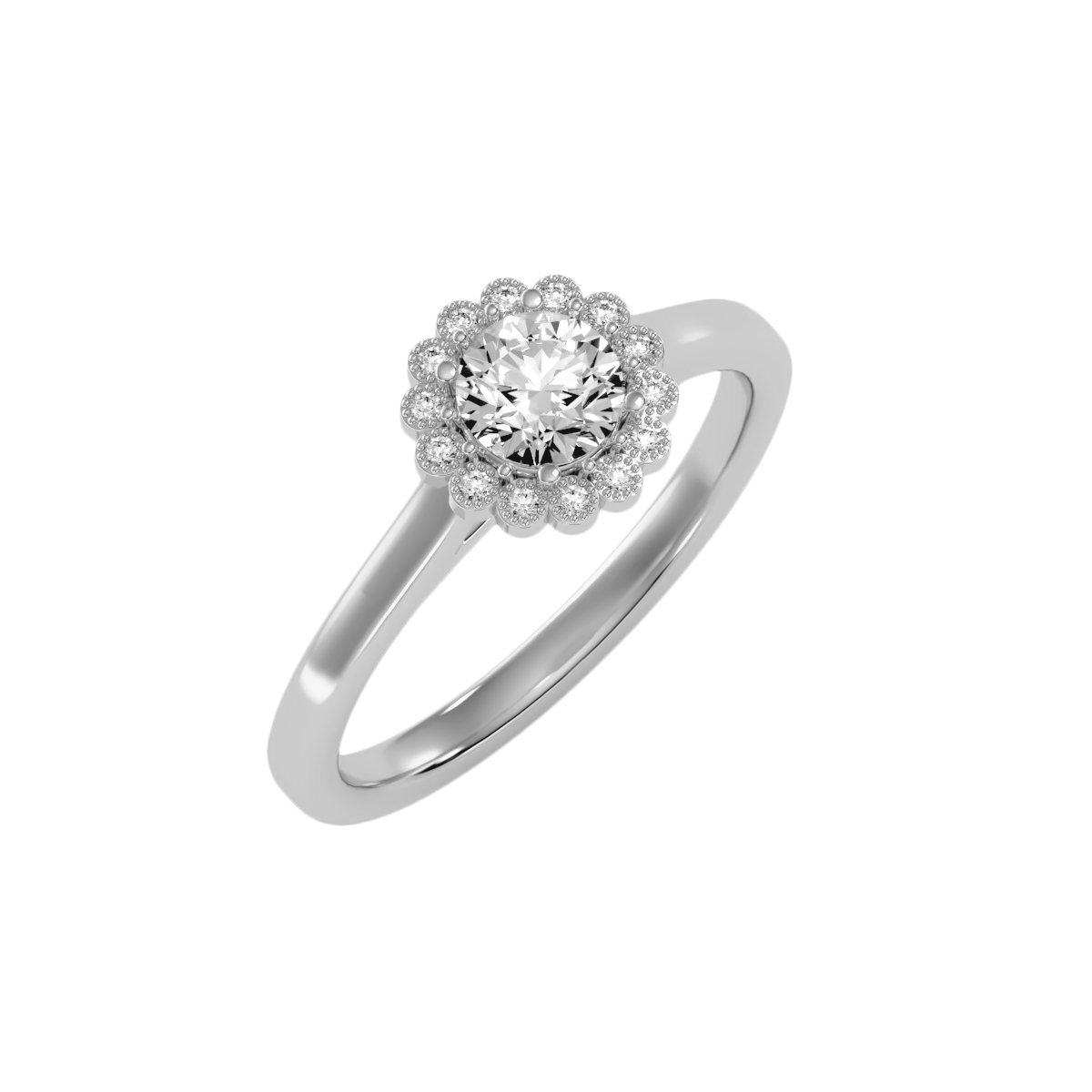 White Gold Ring