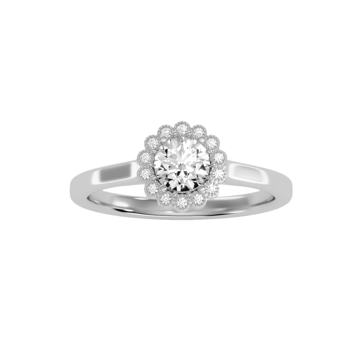 White Gold Ring