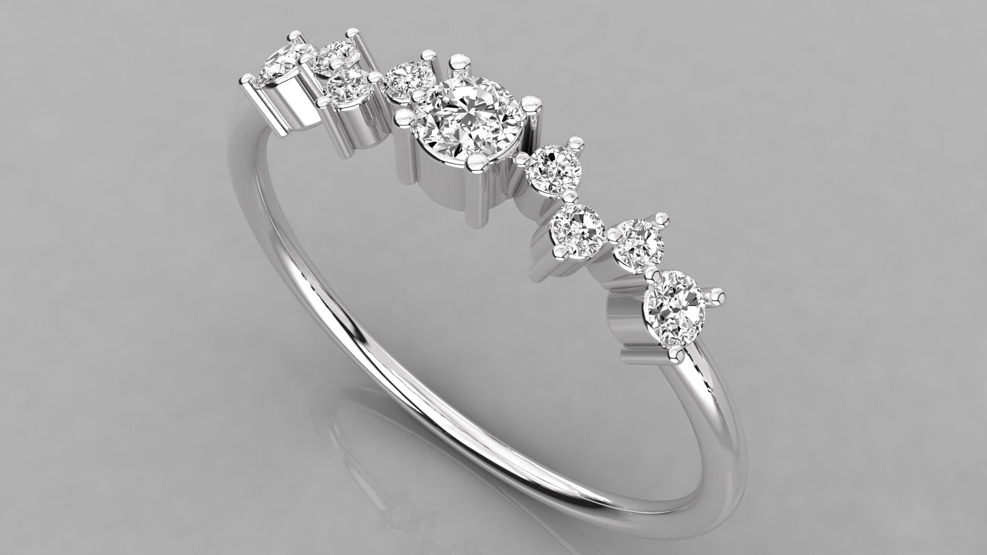 White Gold Ring