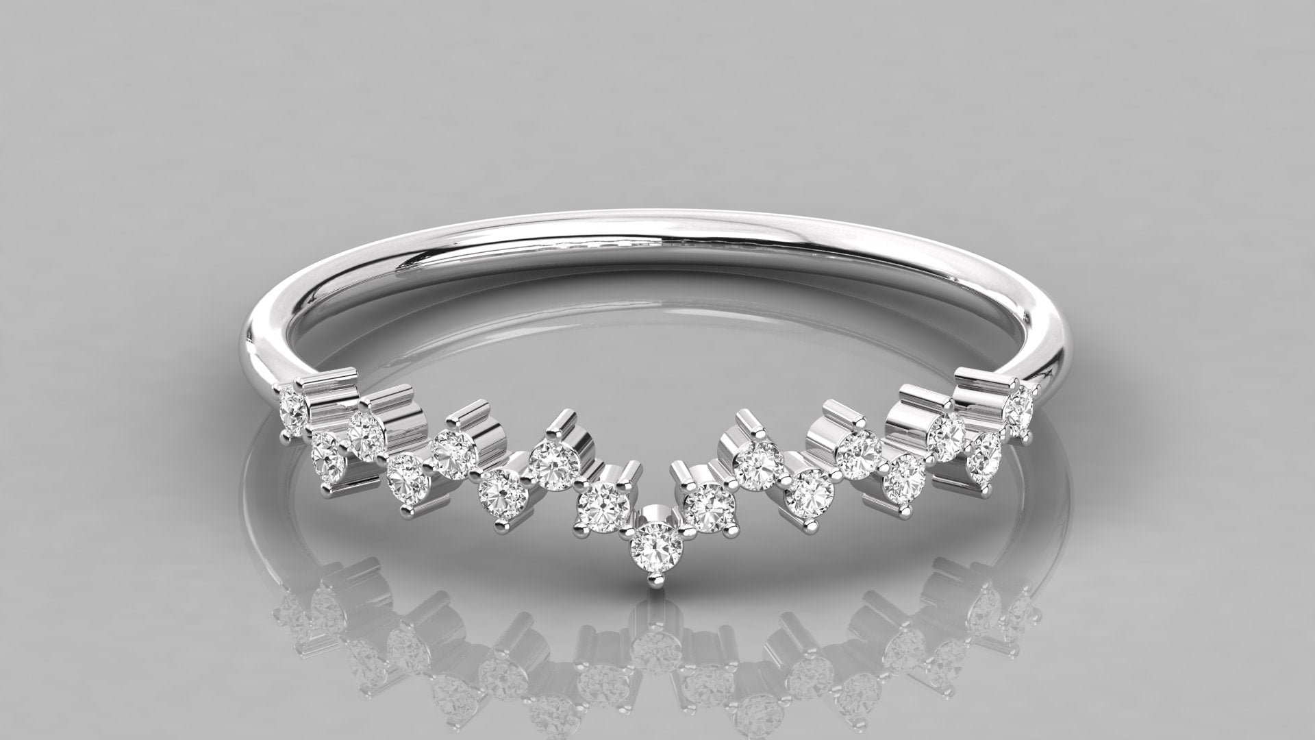 White Gold Ring