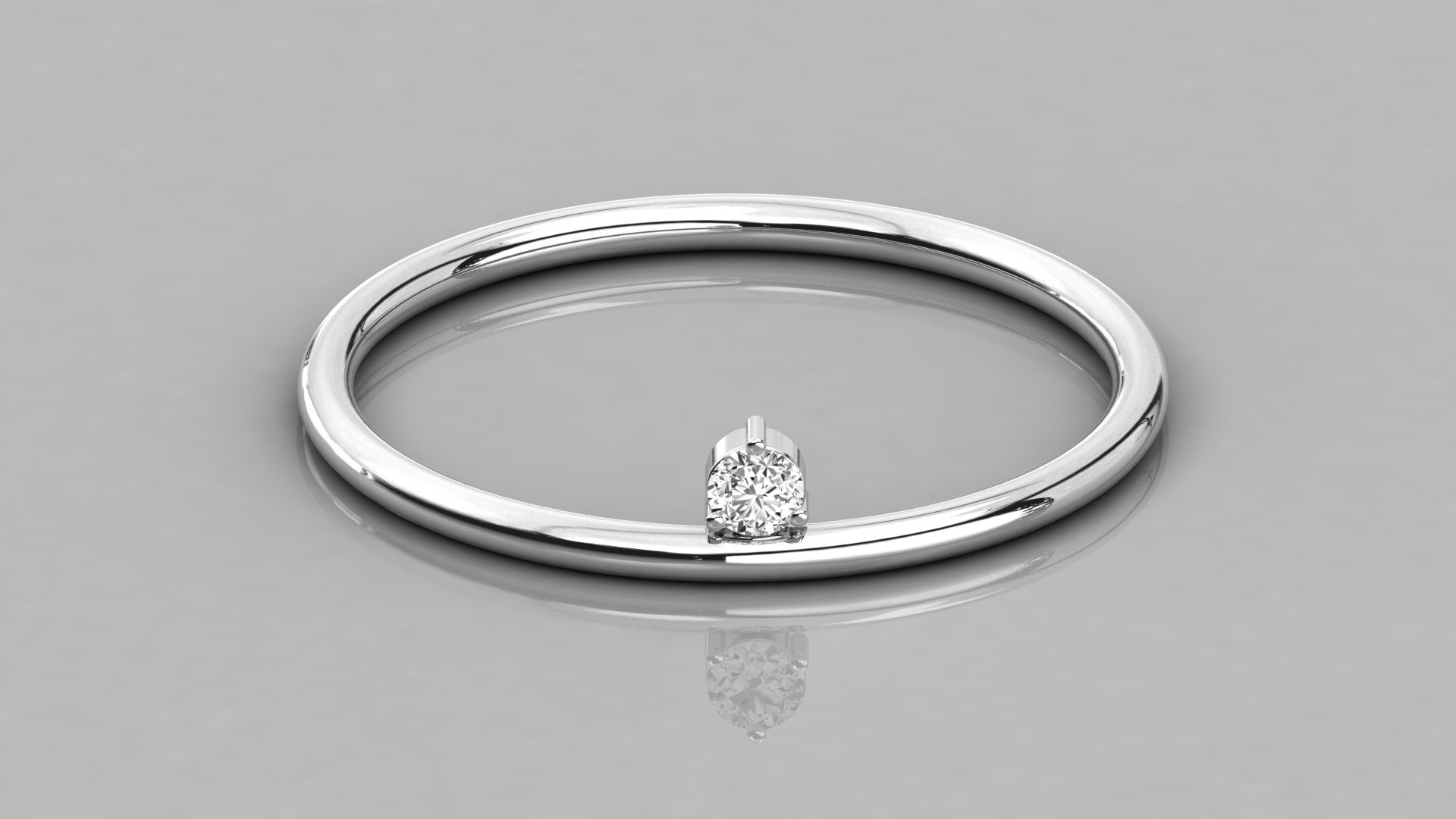 White Gold Ring