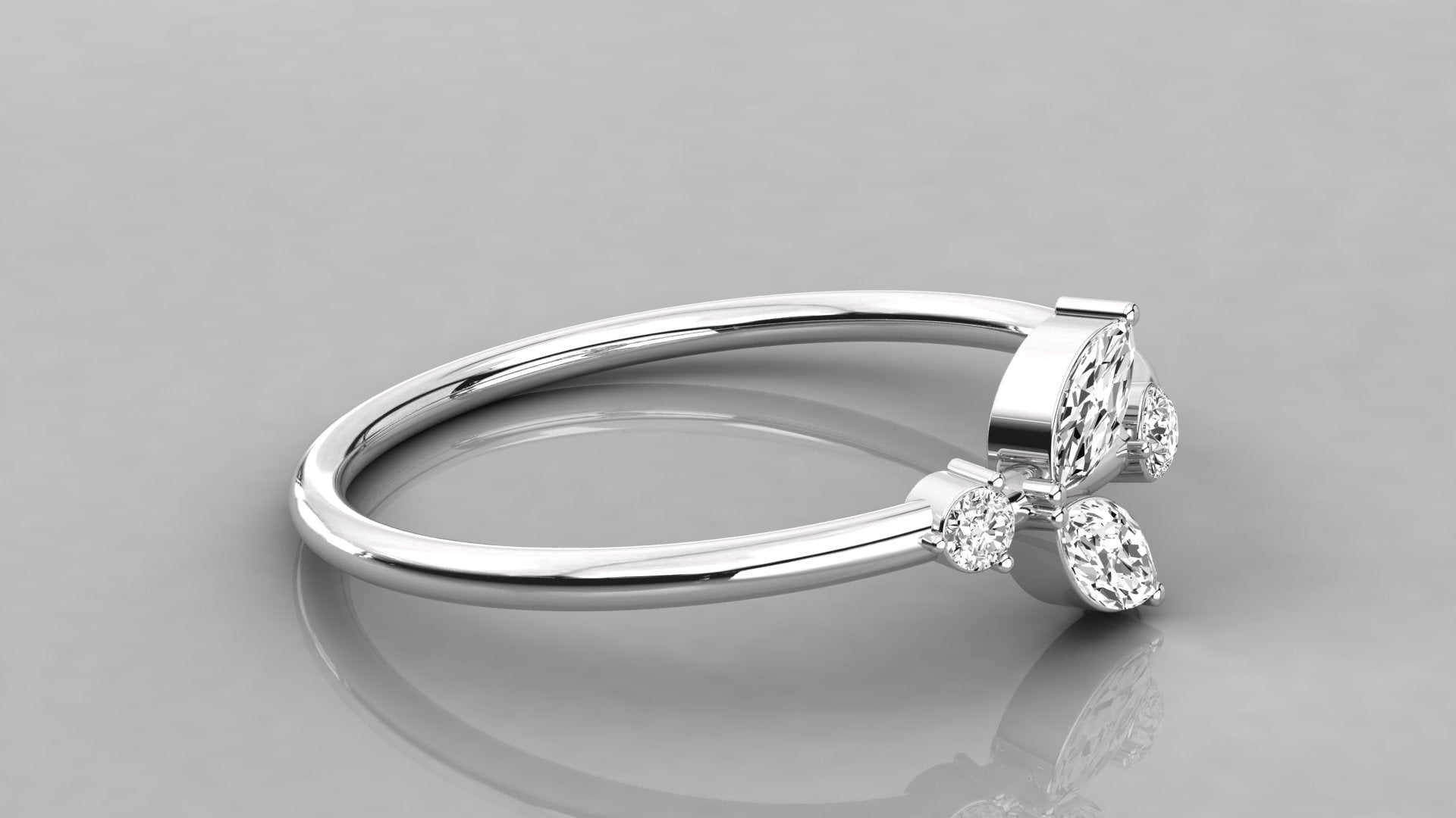 White Gold Ring