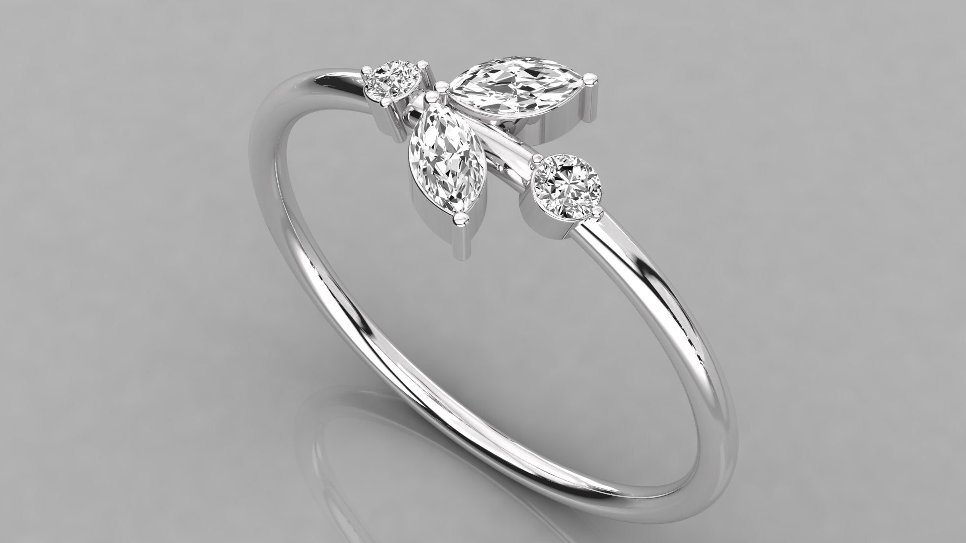 White Gold Ring