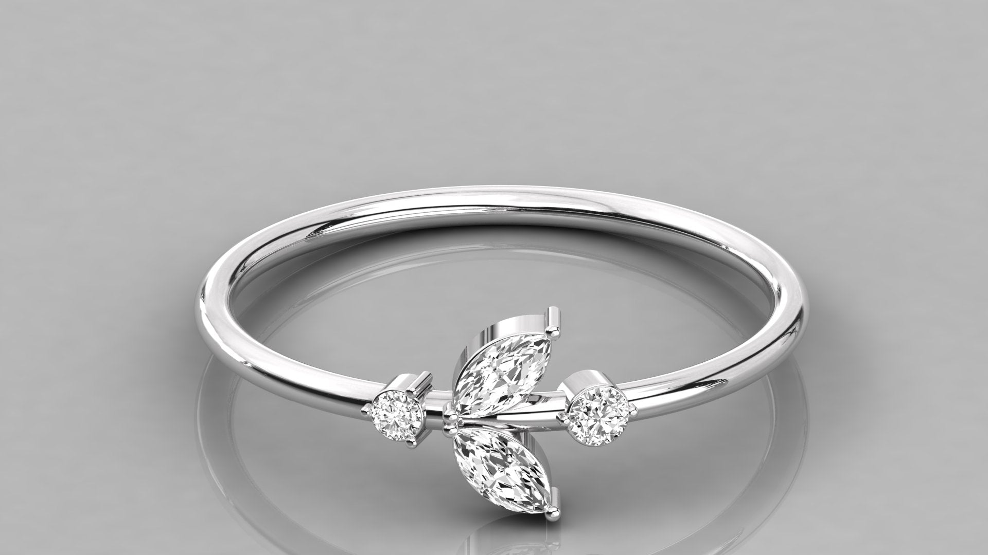 White Gold Ring