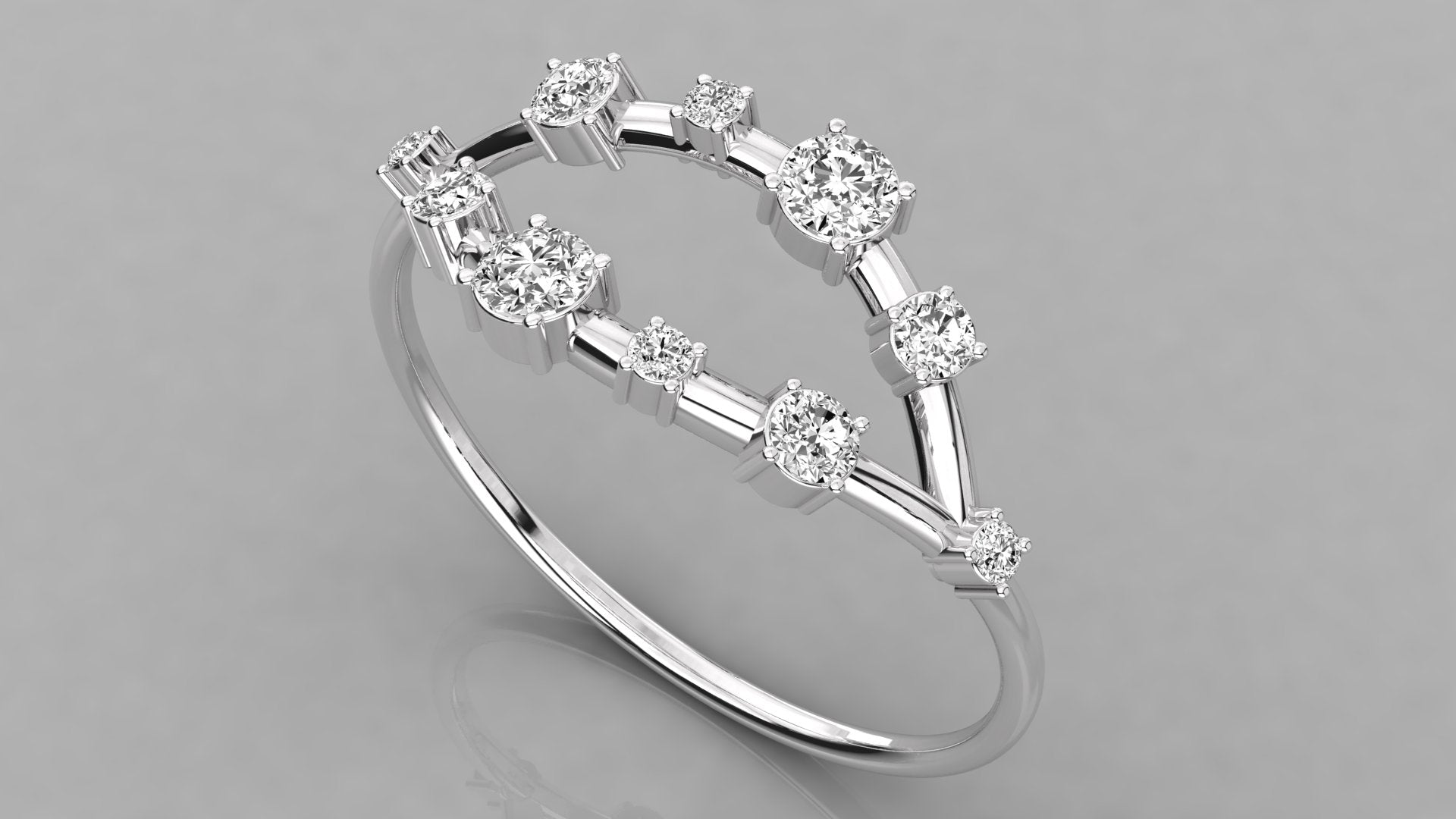 White Gold Ring