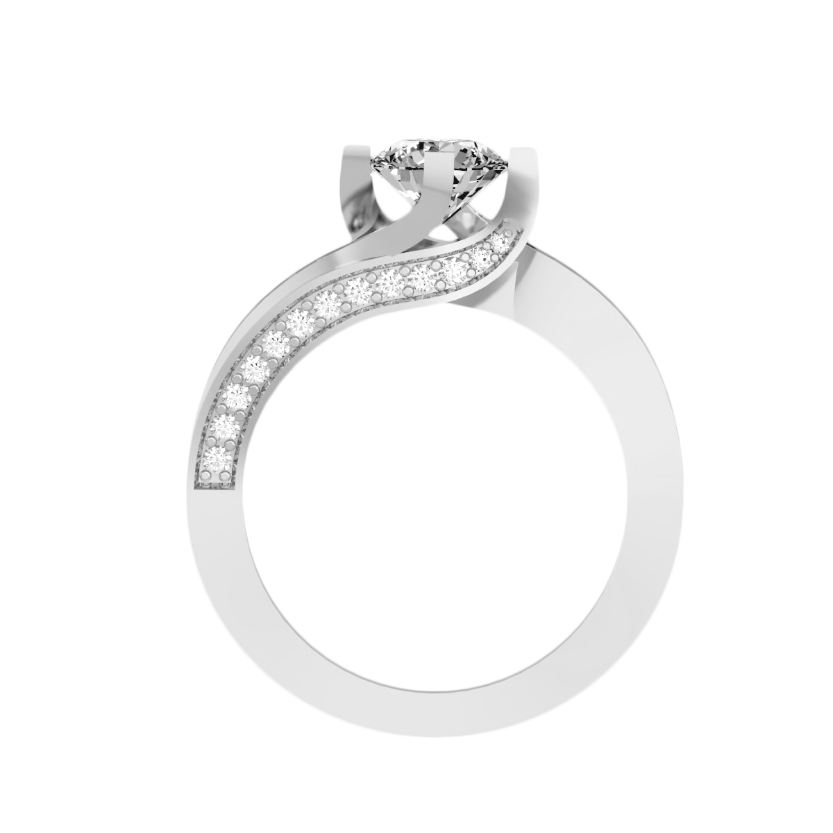 White Gold Ring