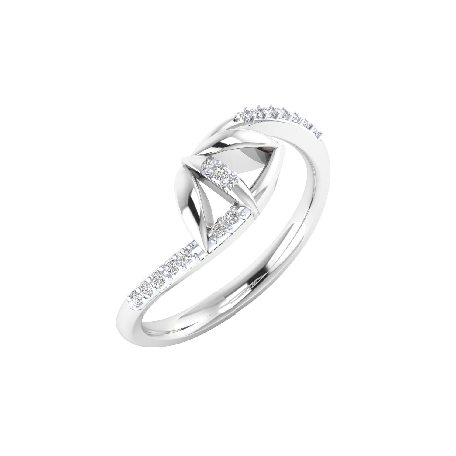 White Gold Ring