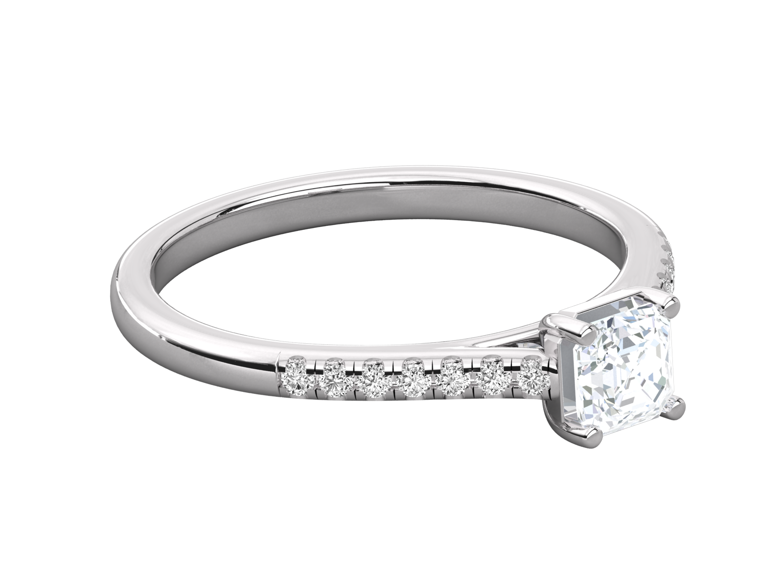 White Gold Ring