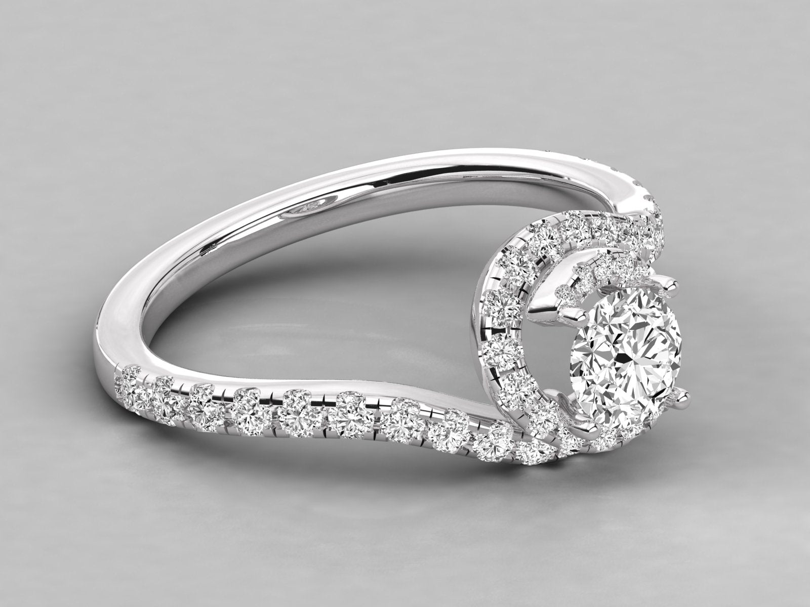 White Gold Ring