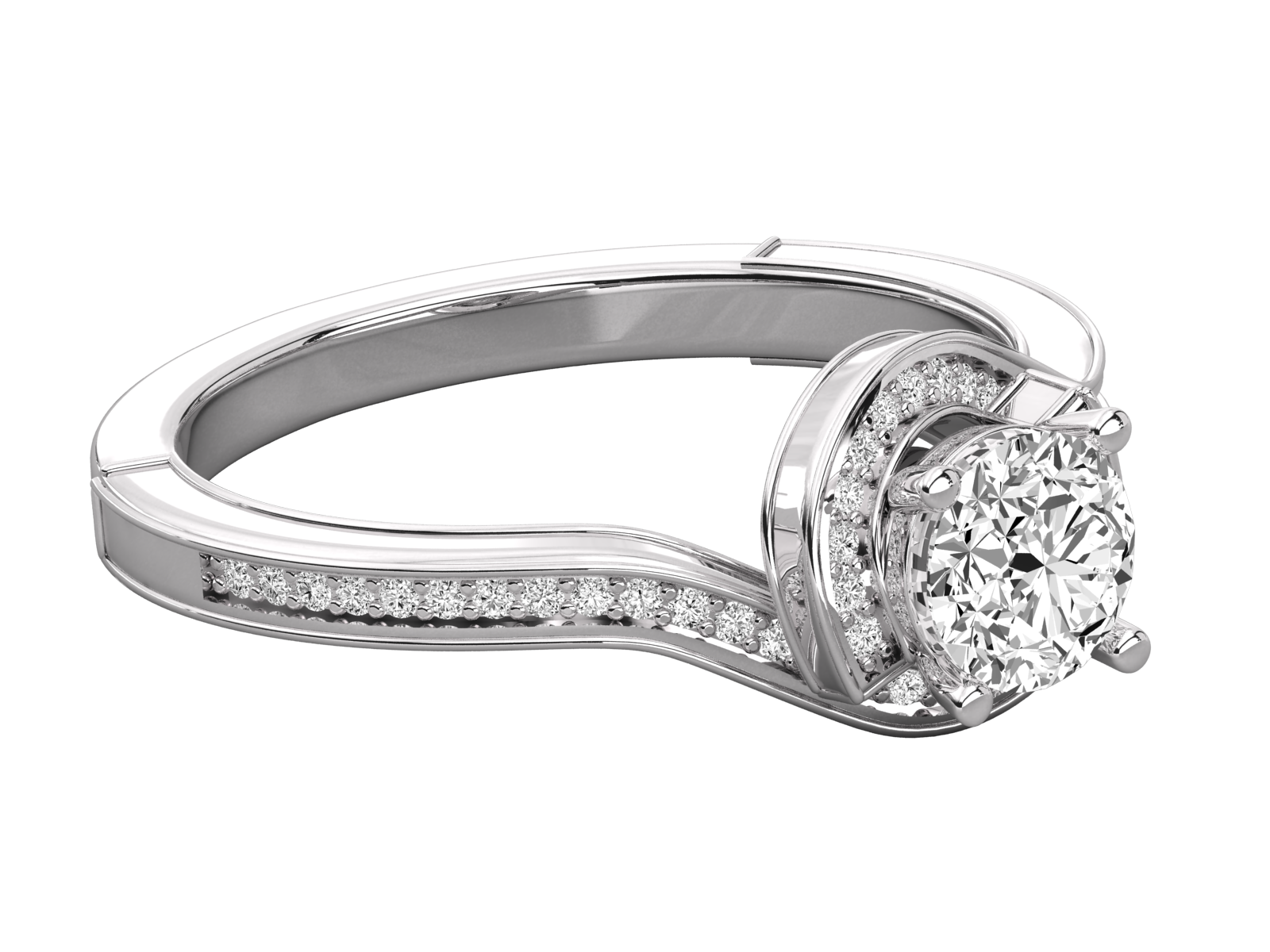 White Gold Ring