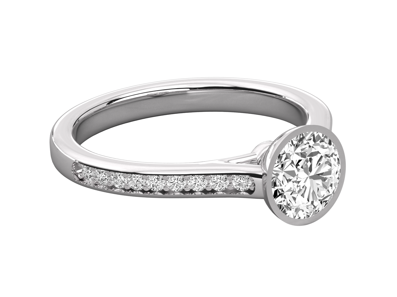 White Gold Ring