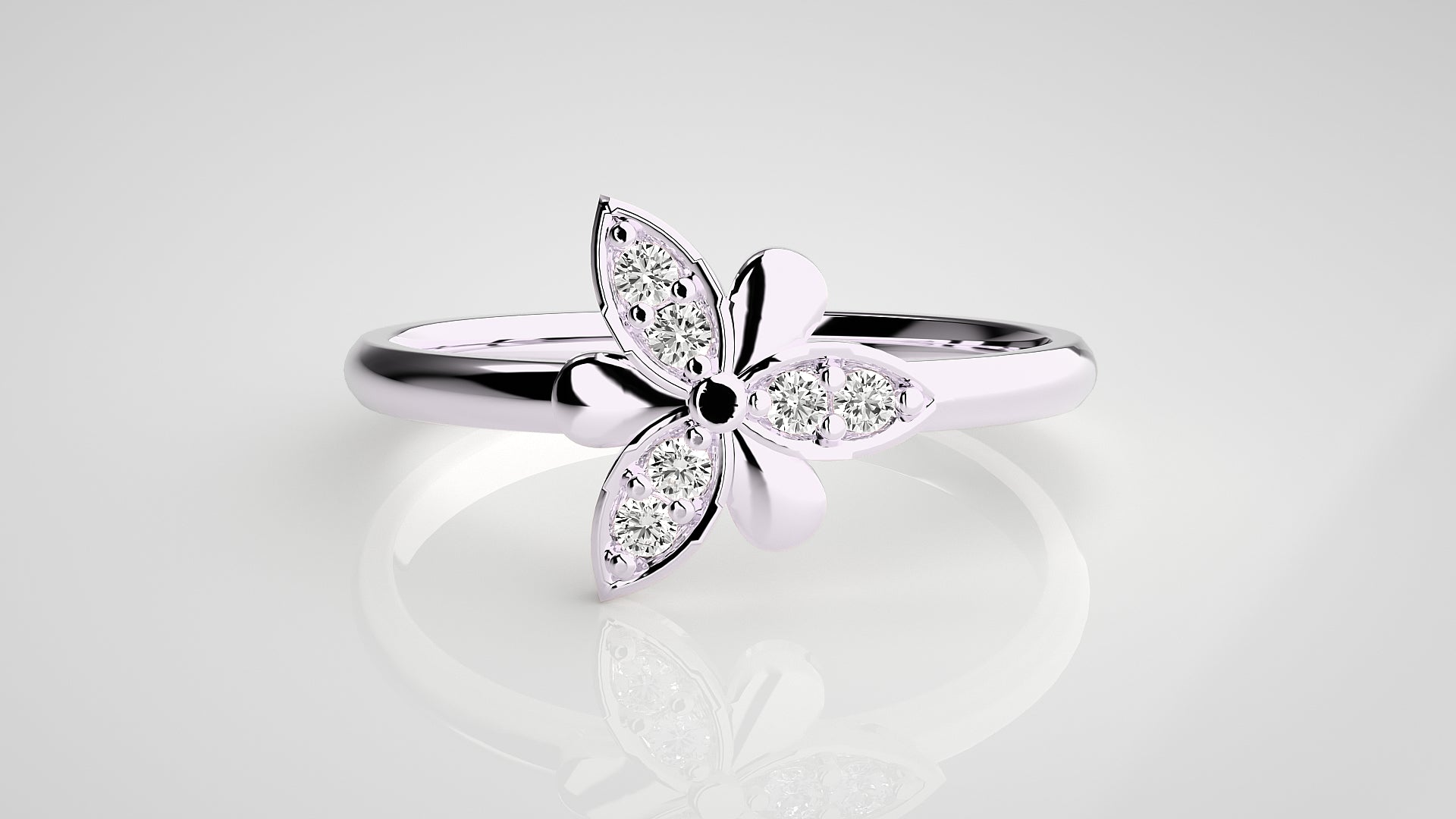 White Gold Ring