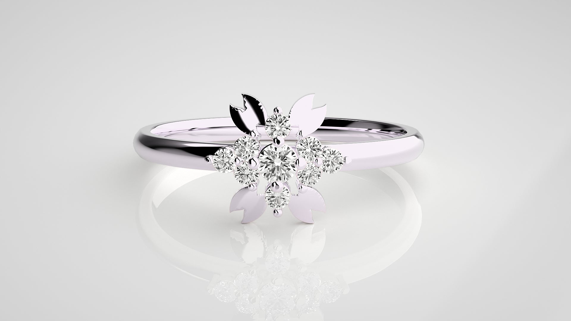 White Gold Ring