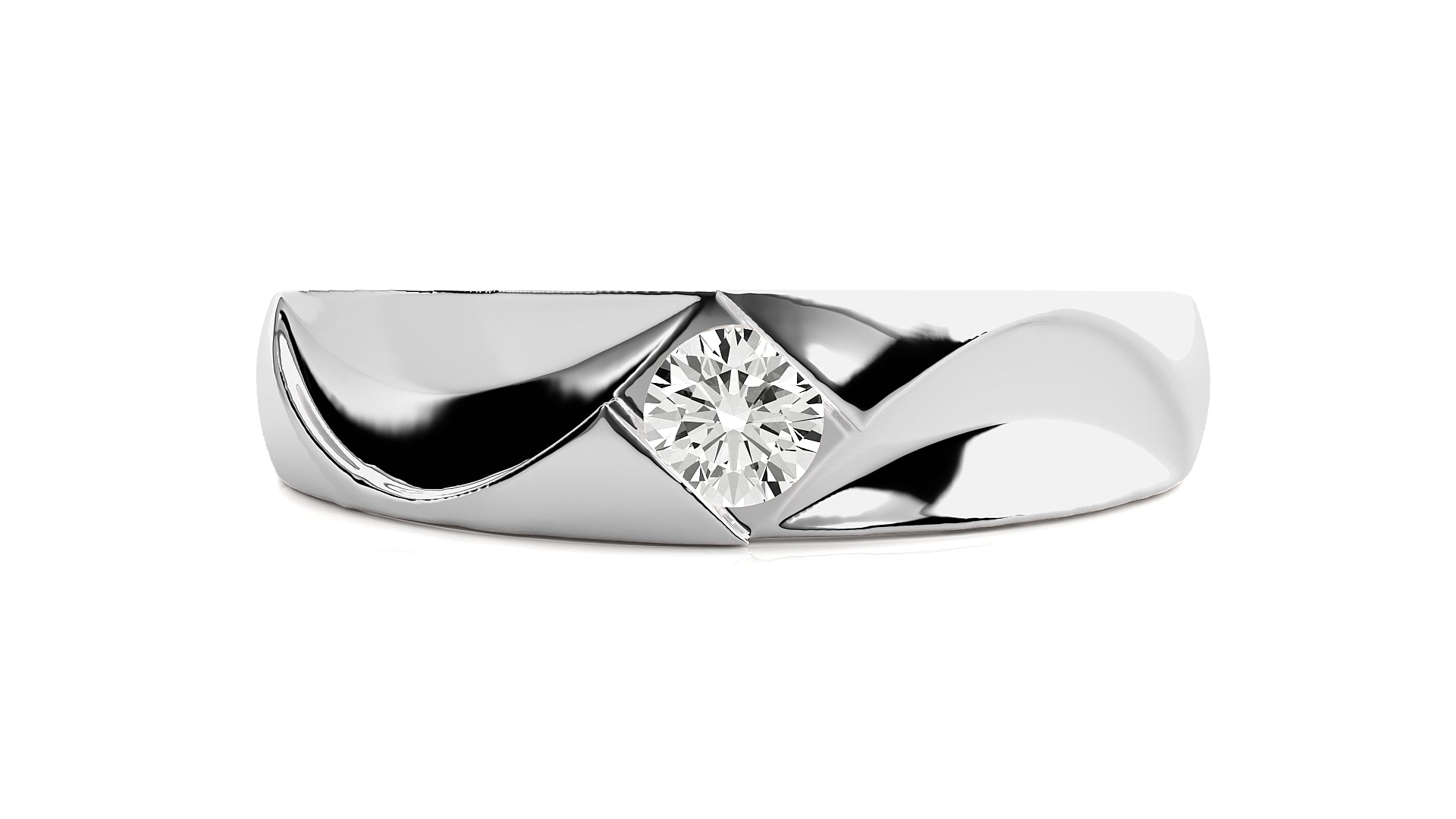 White Gold Ring
