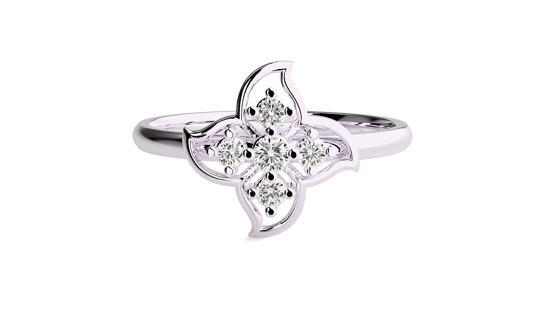 White Gold Ring