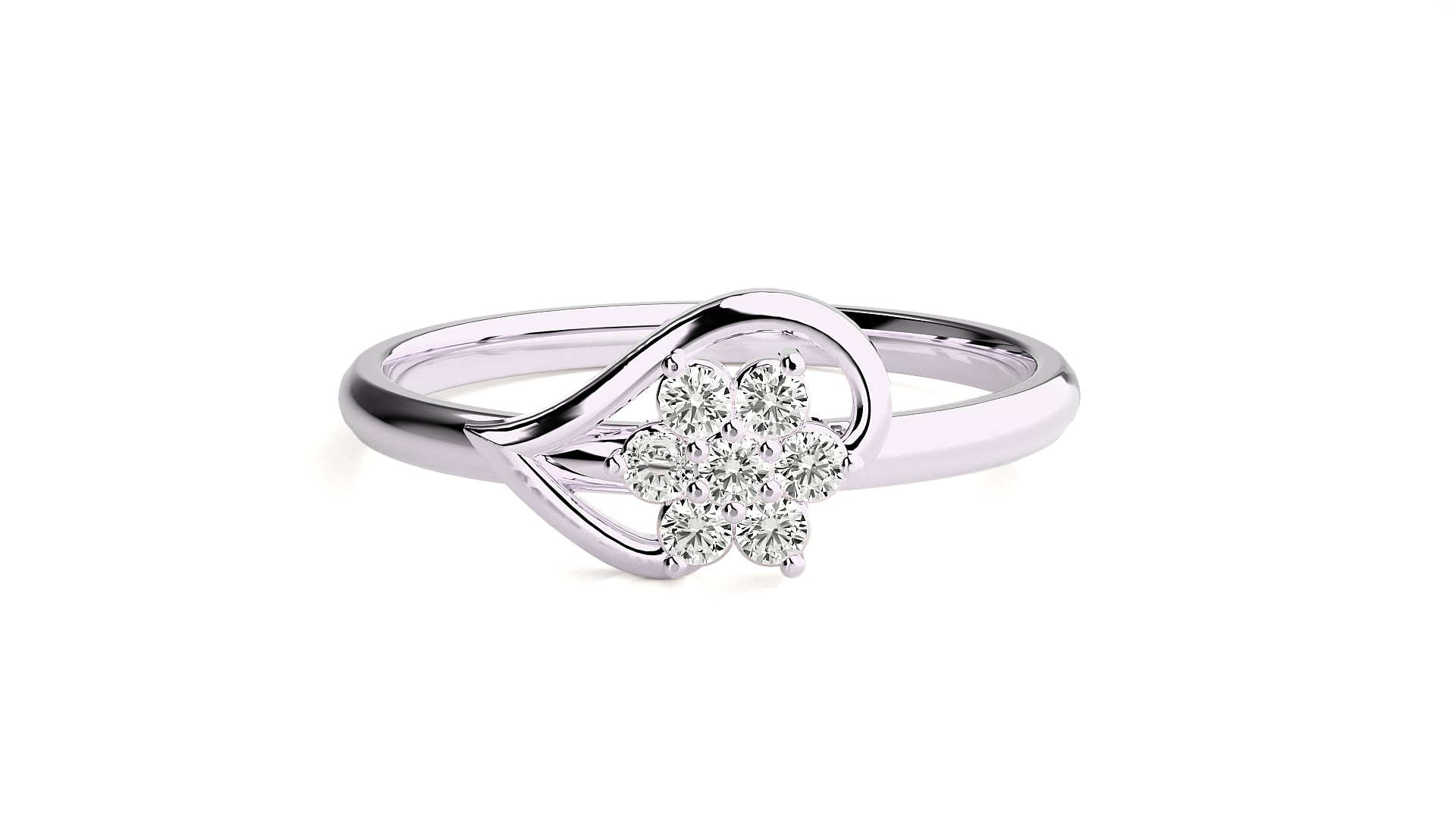 White Gold Ring
