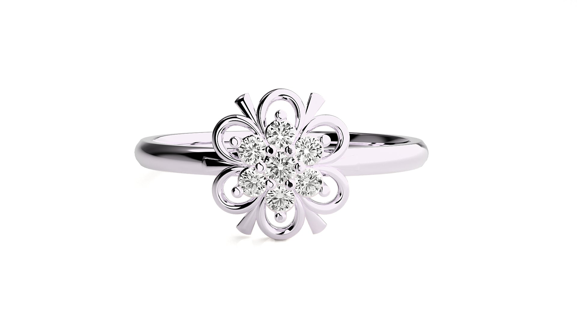 White Gold Ring