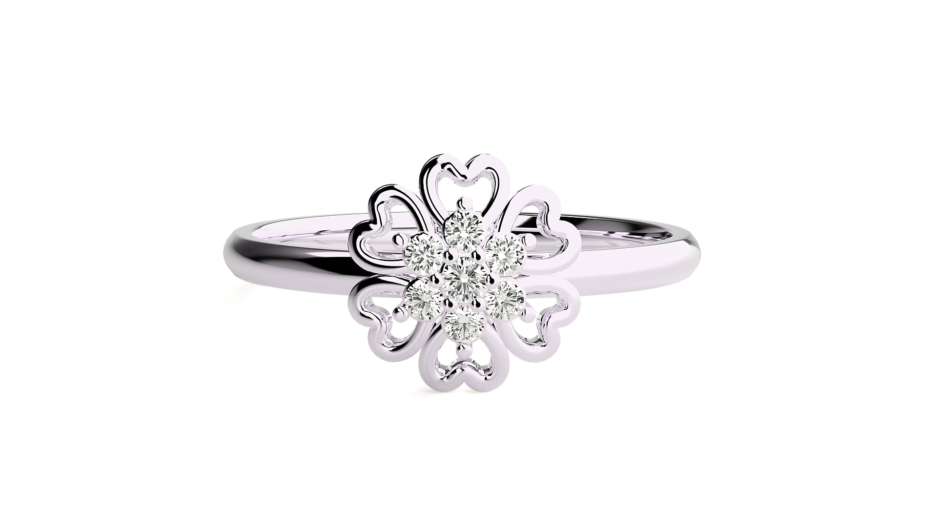 White Gold Ring