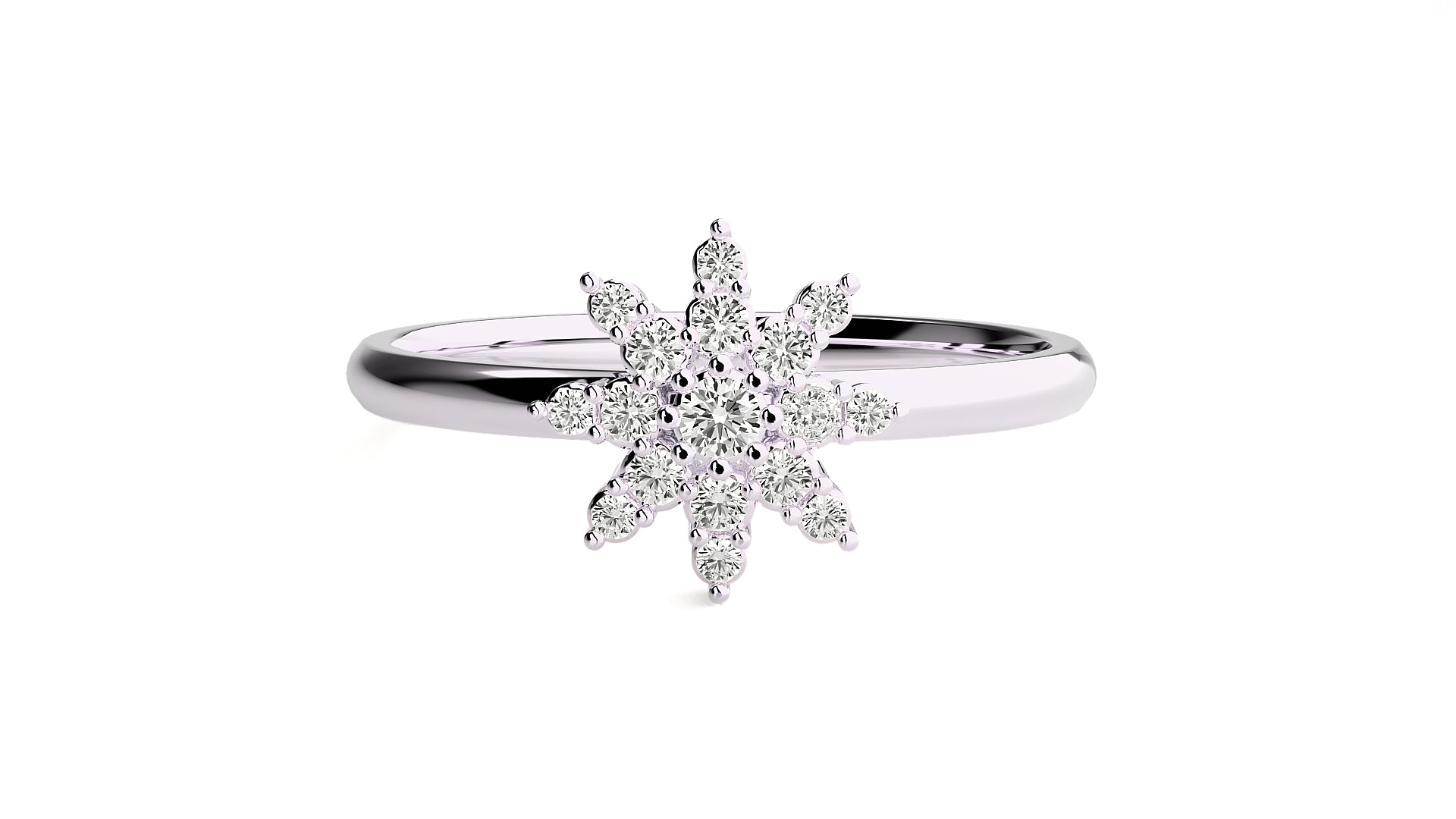 White Gold Ring
