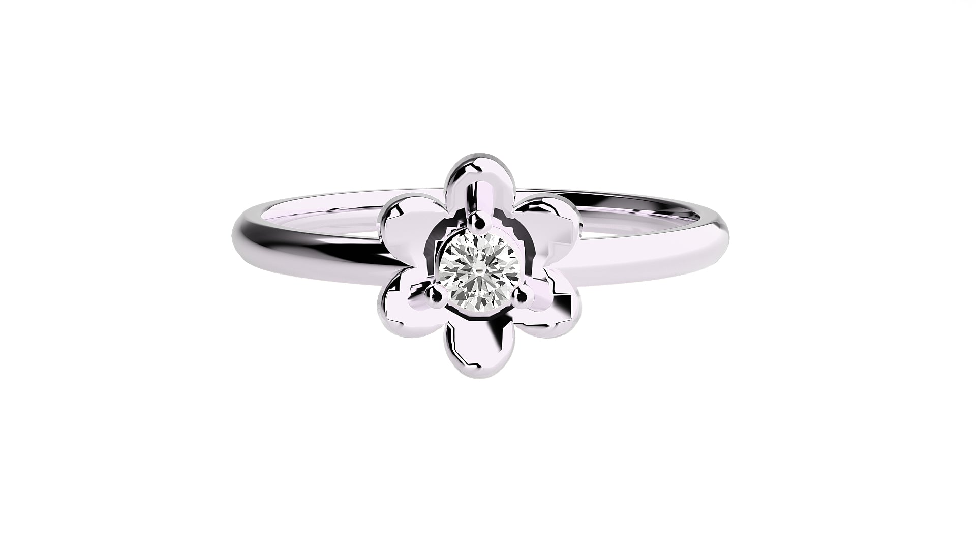 White Gold Ring