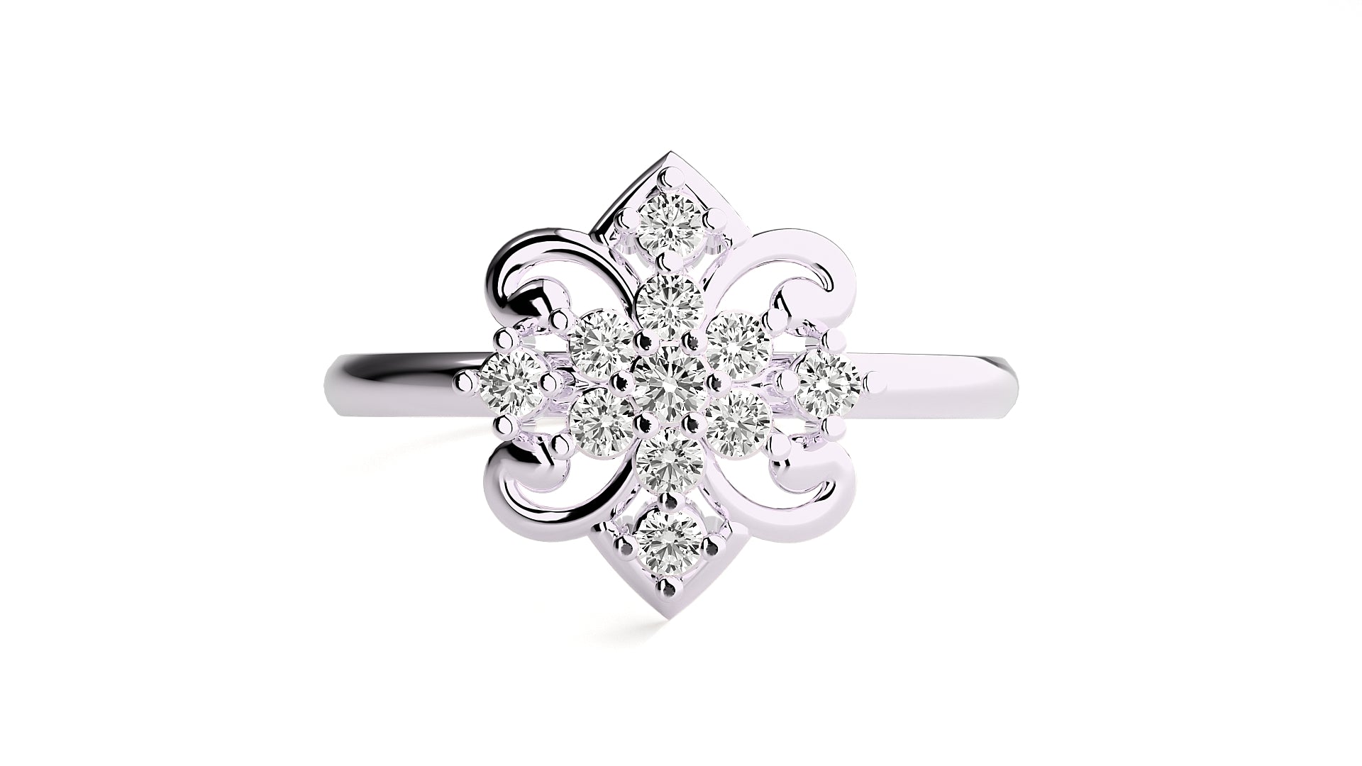 White Gold Ring