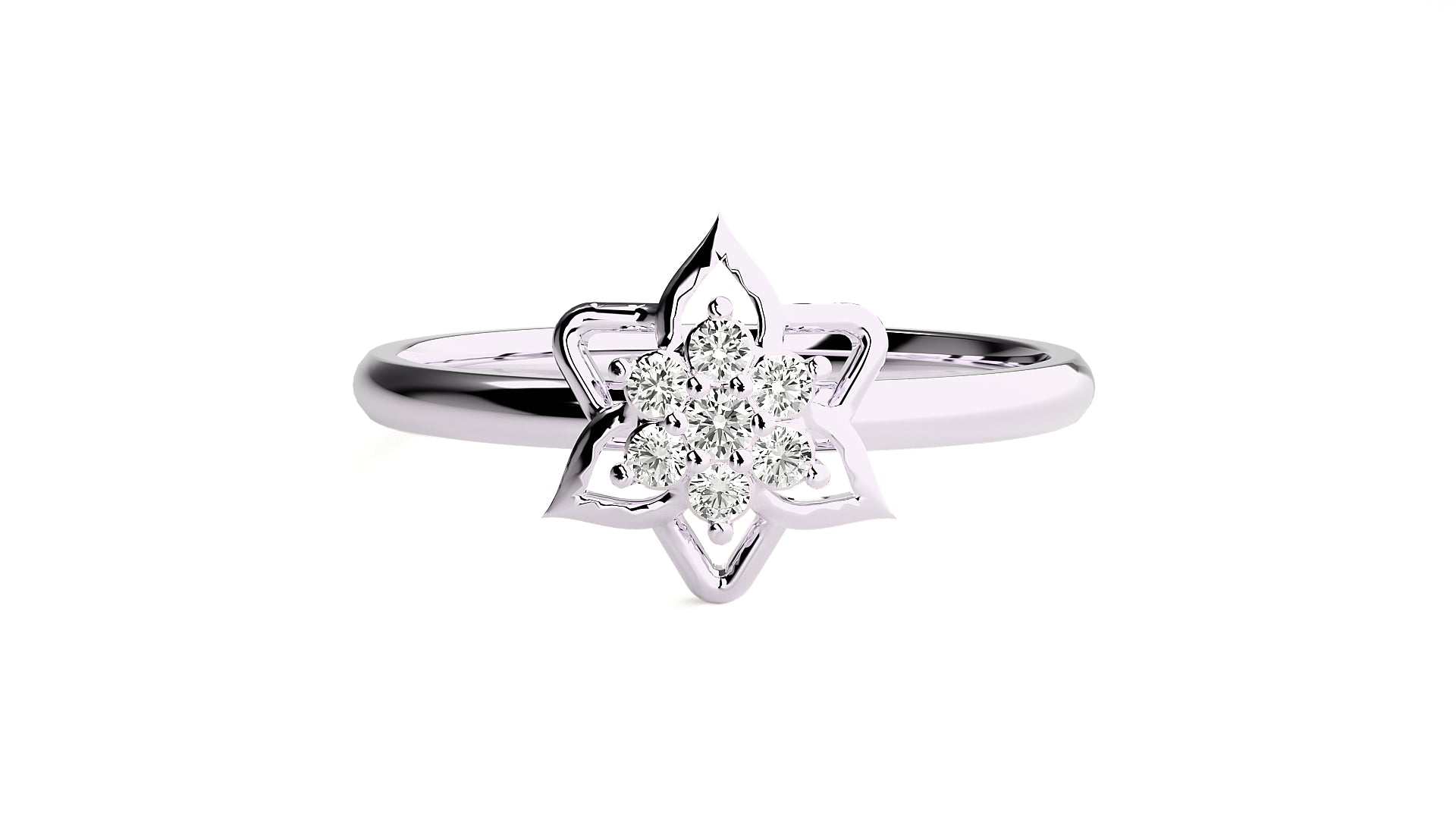 White Gold Ring