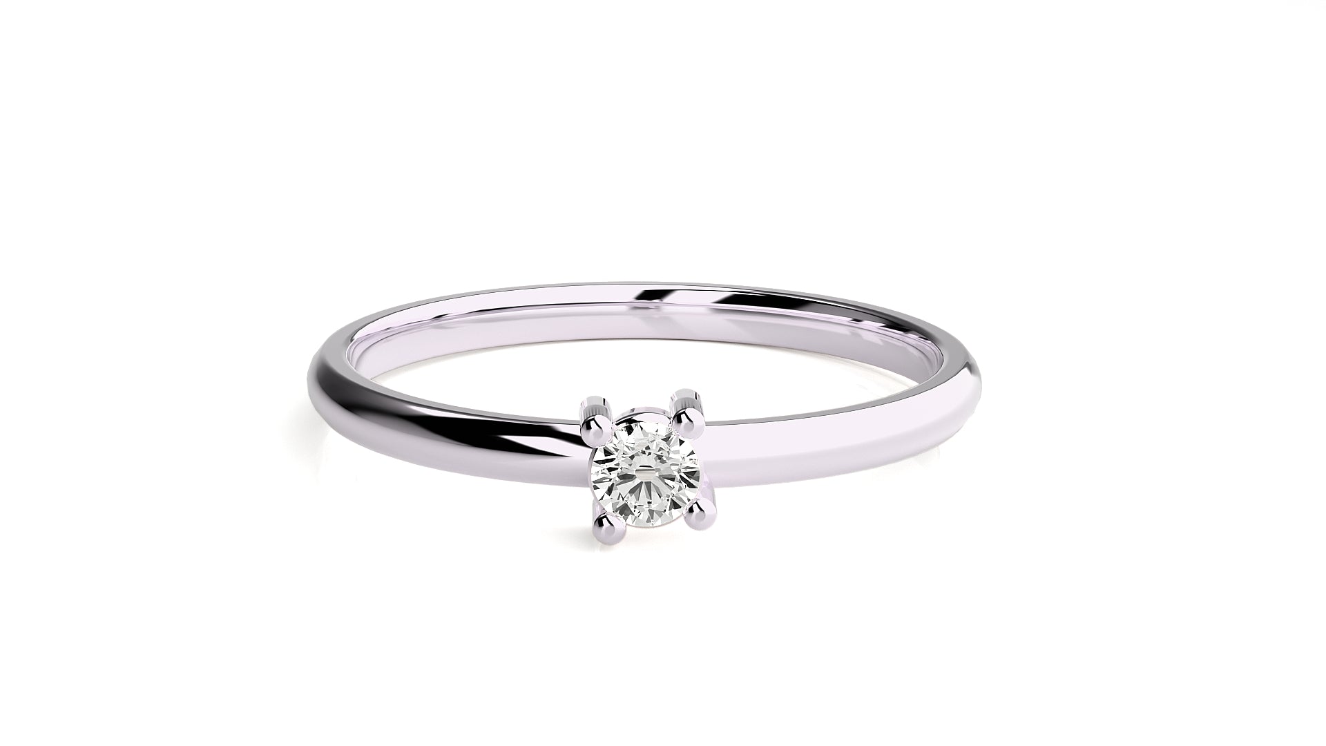 White Gold Ring