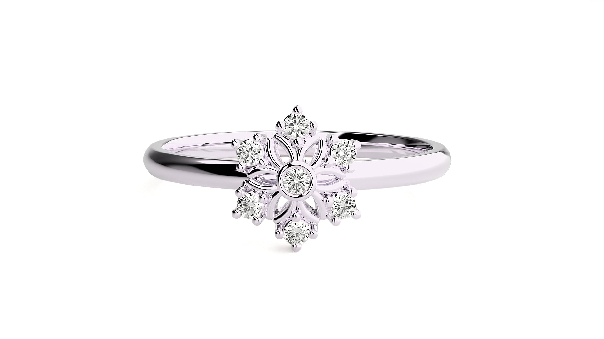 White Gold Ring