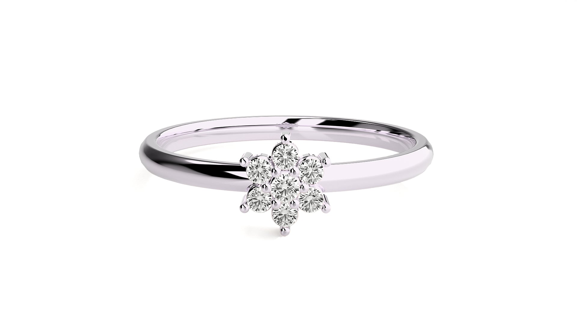 White Gold Ring