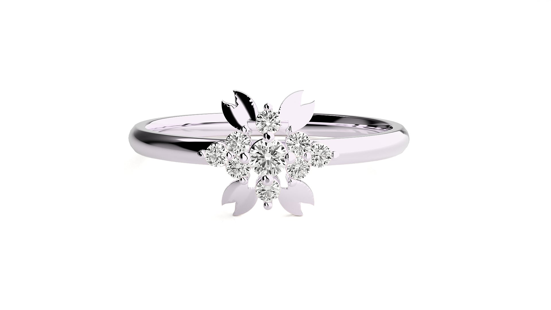 White Gold Ring