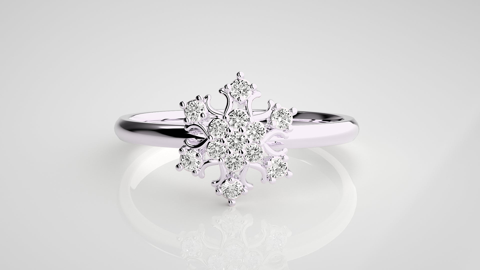 White Gold Ring