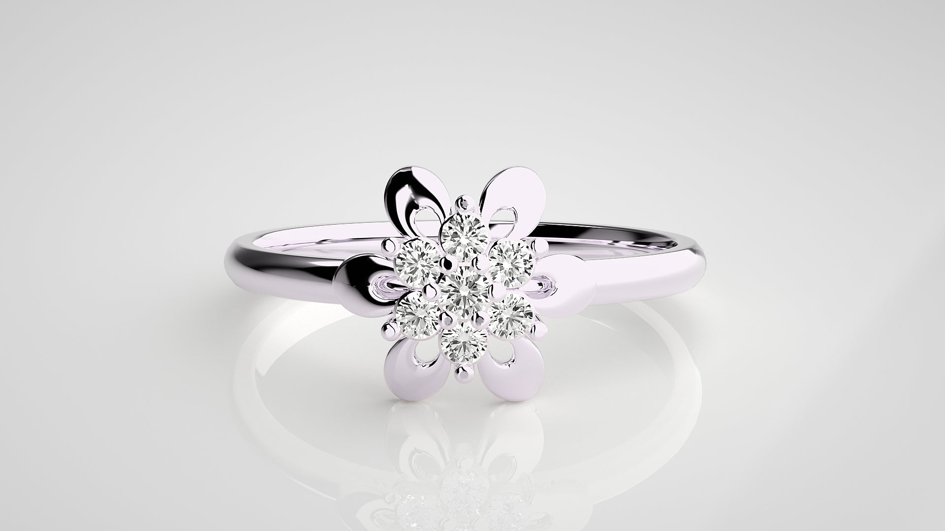 White Gold Ring