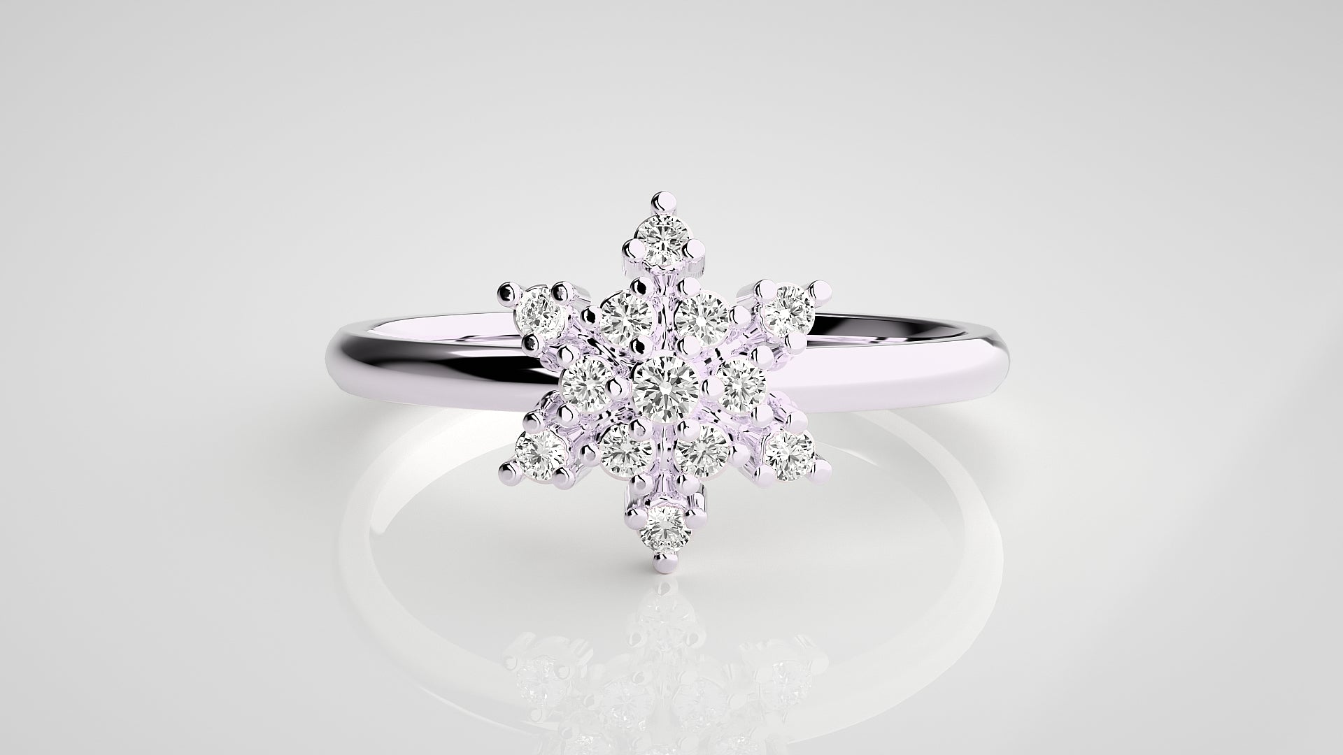 White Gold Ring