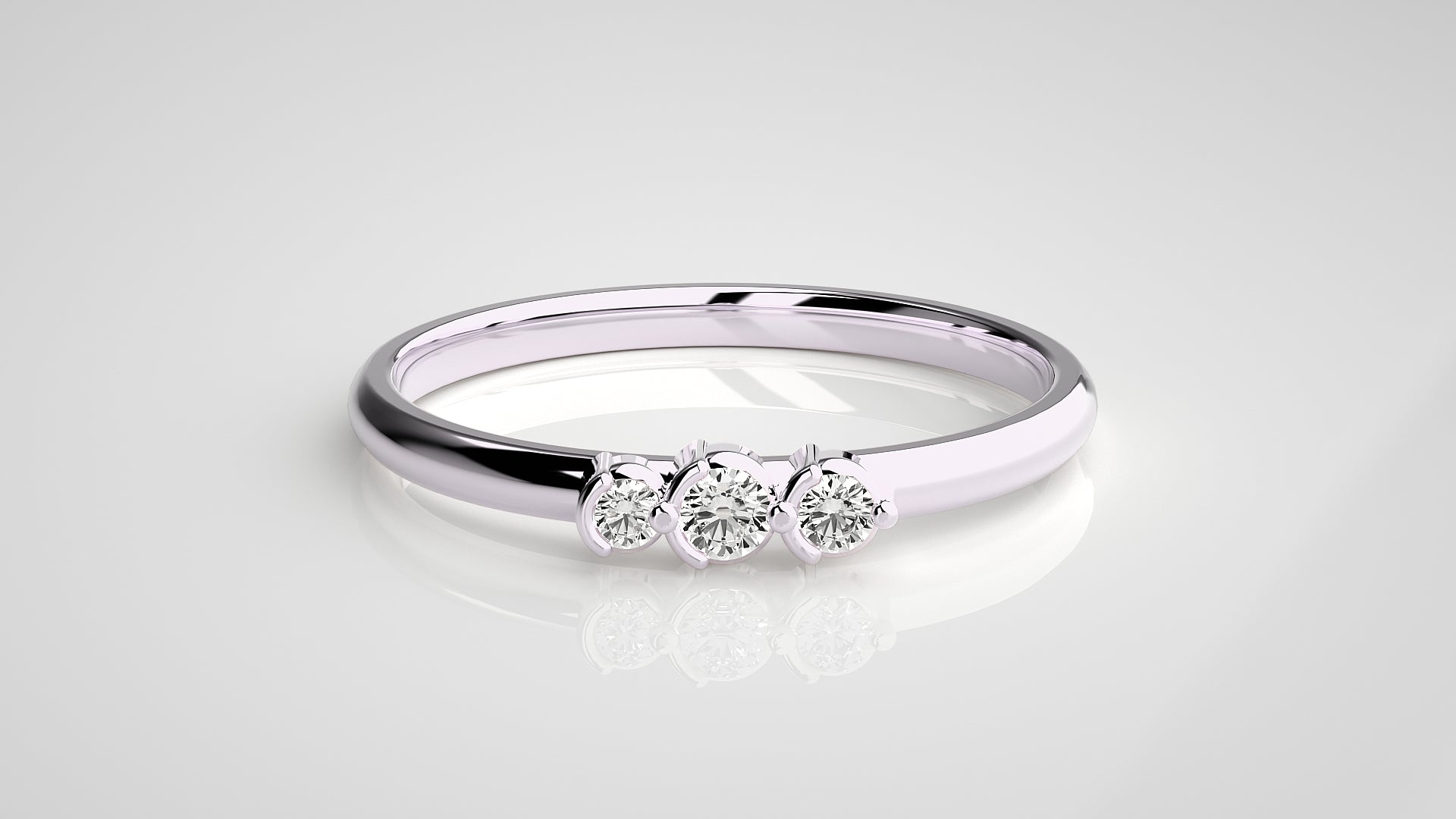 White Gold Ring
