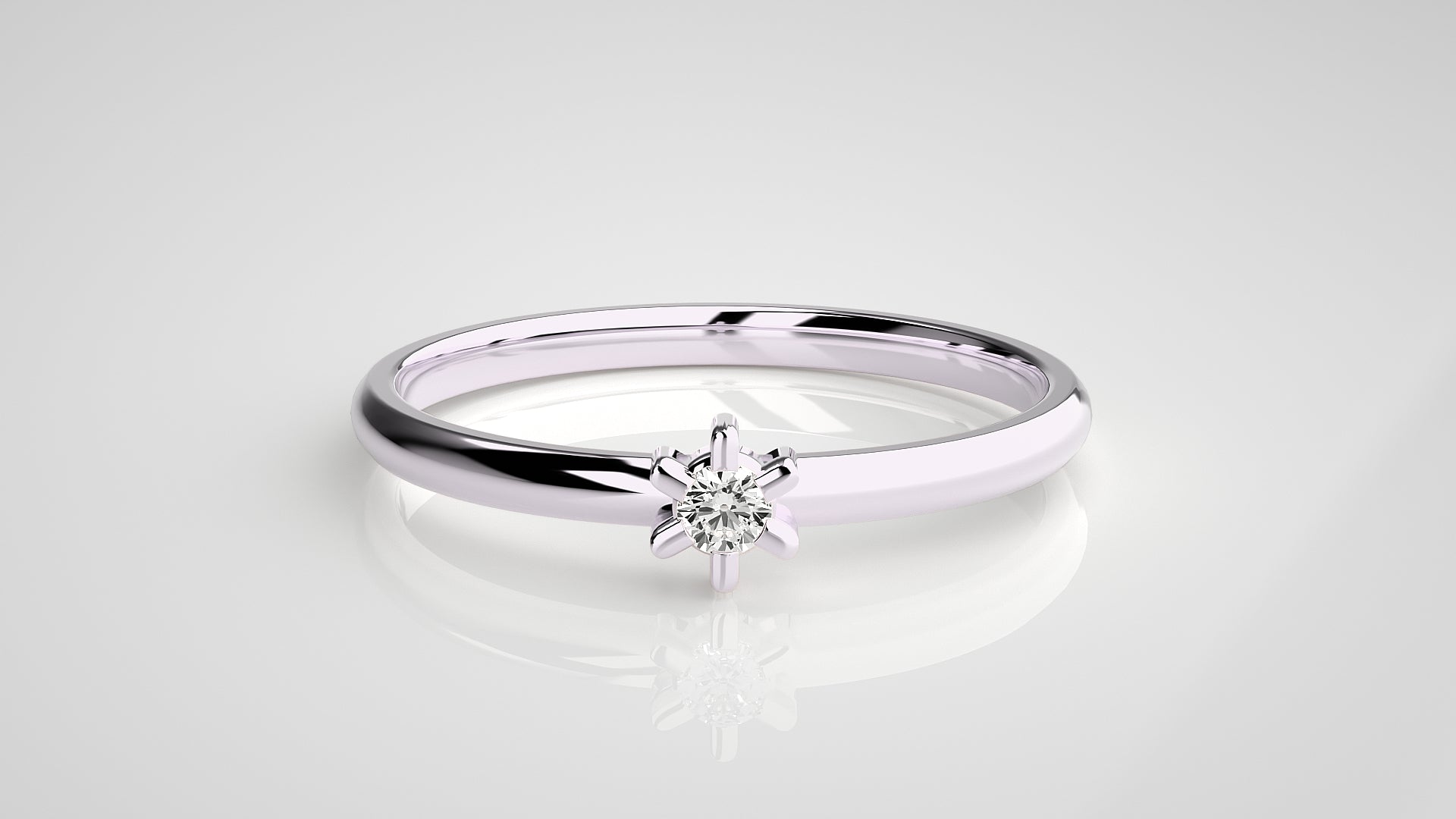 White Gold Ring