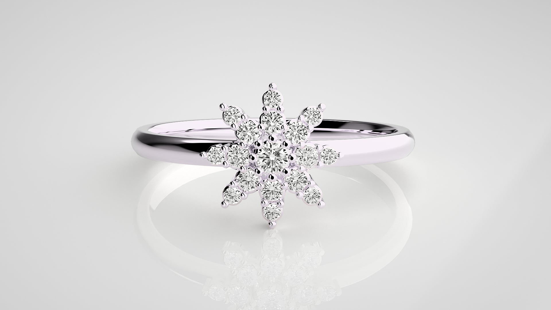 White Gold Ring