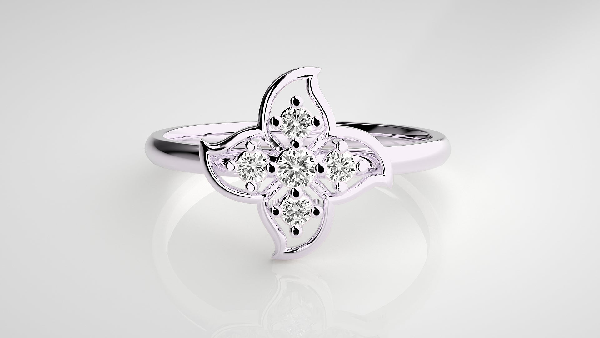 White Gold Ring