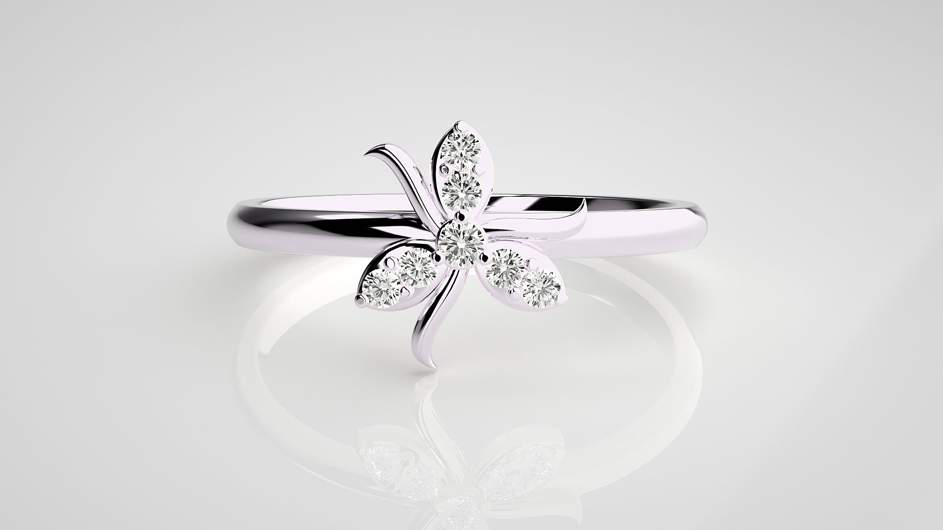 White Gold Ring