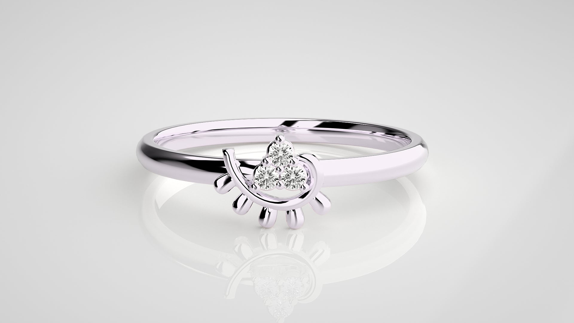 White Gold Ring