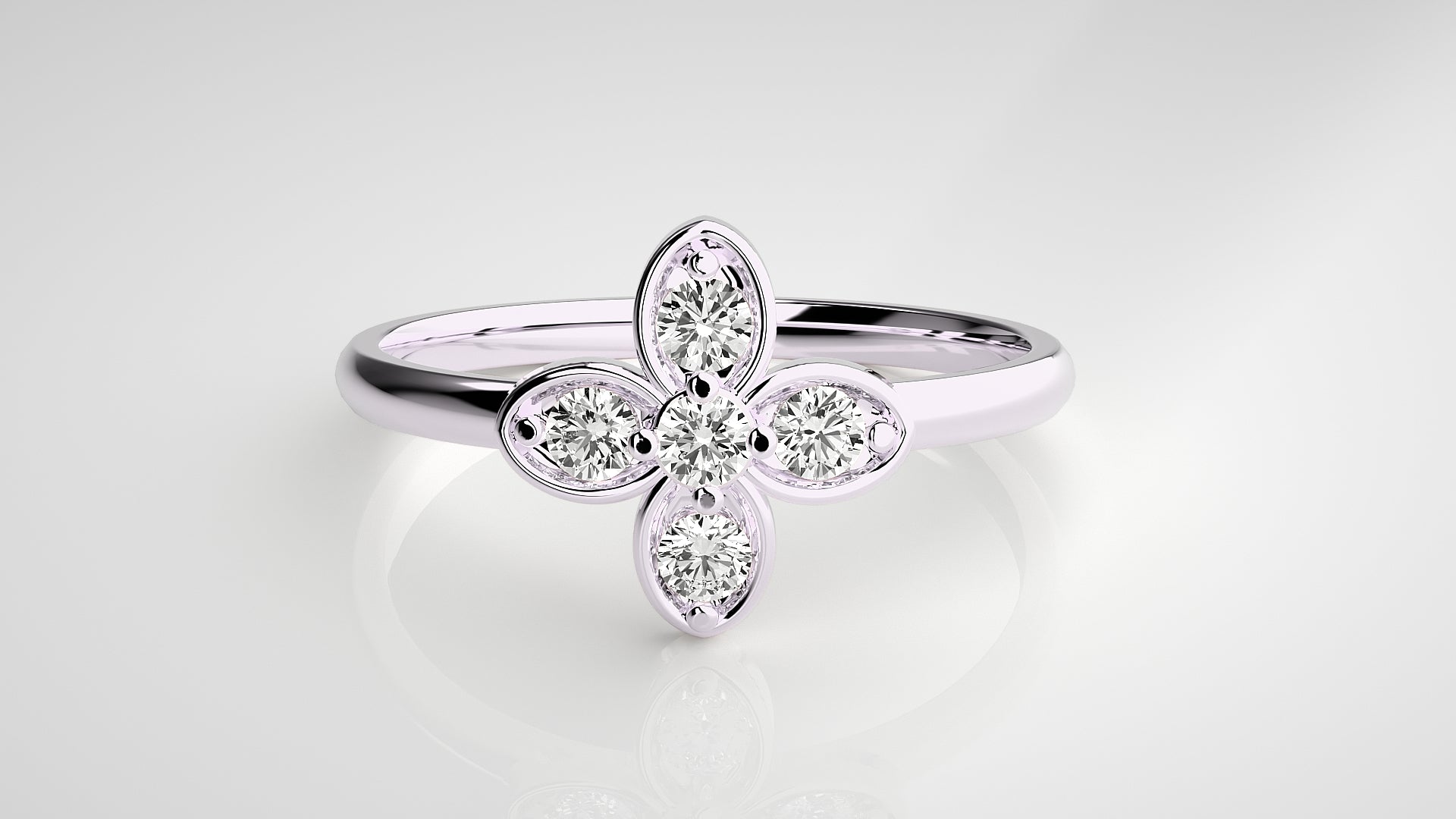 White Gold Ring