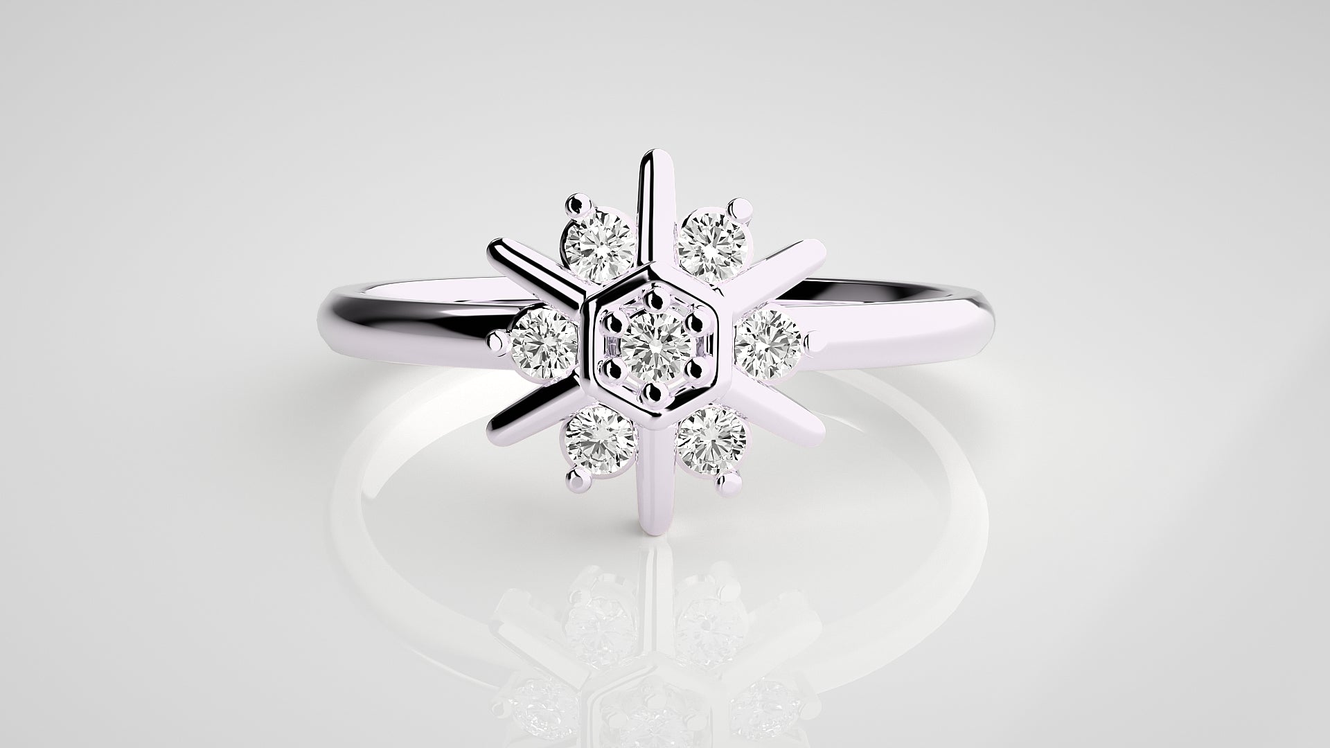 White Gold Ring