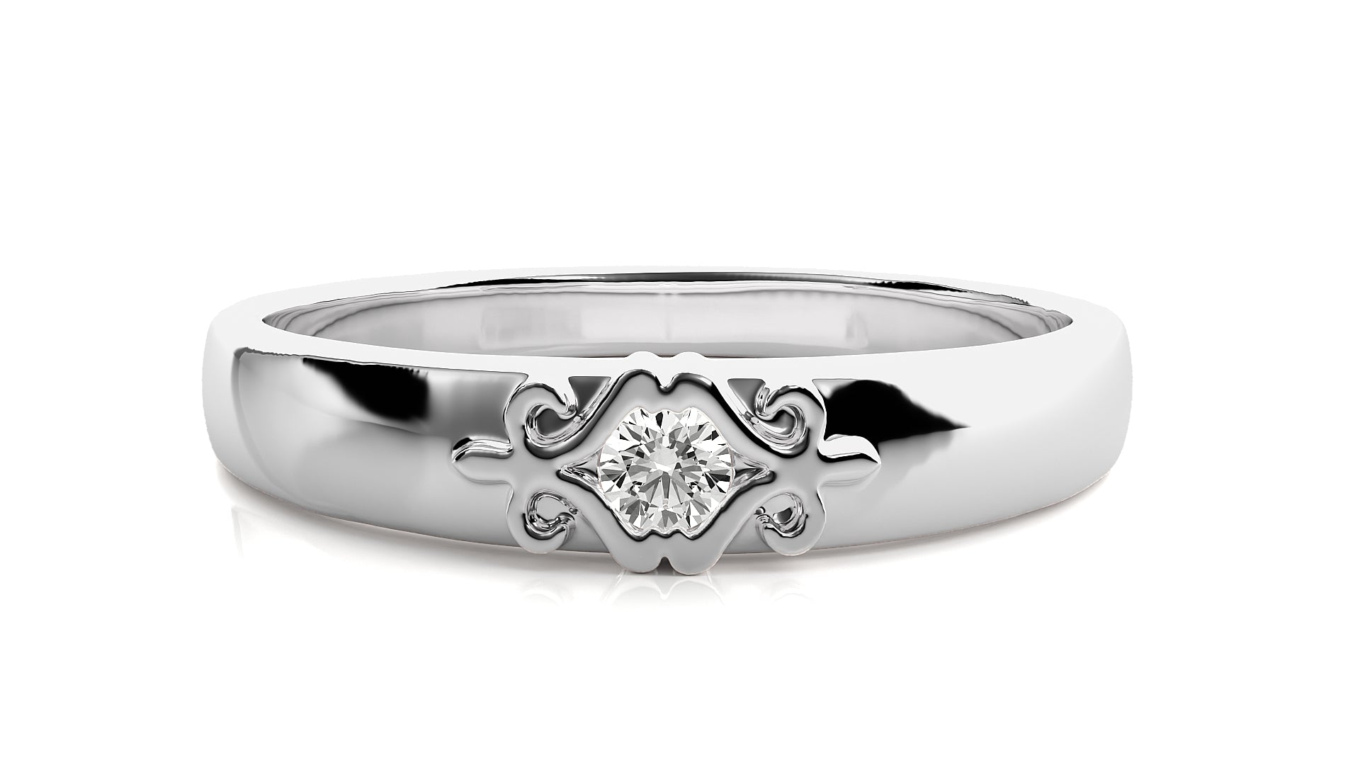 White Gold Ring